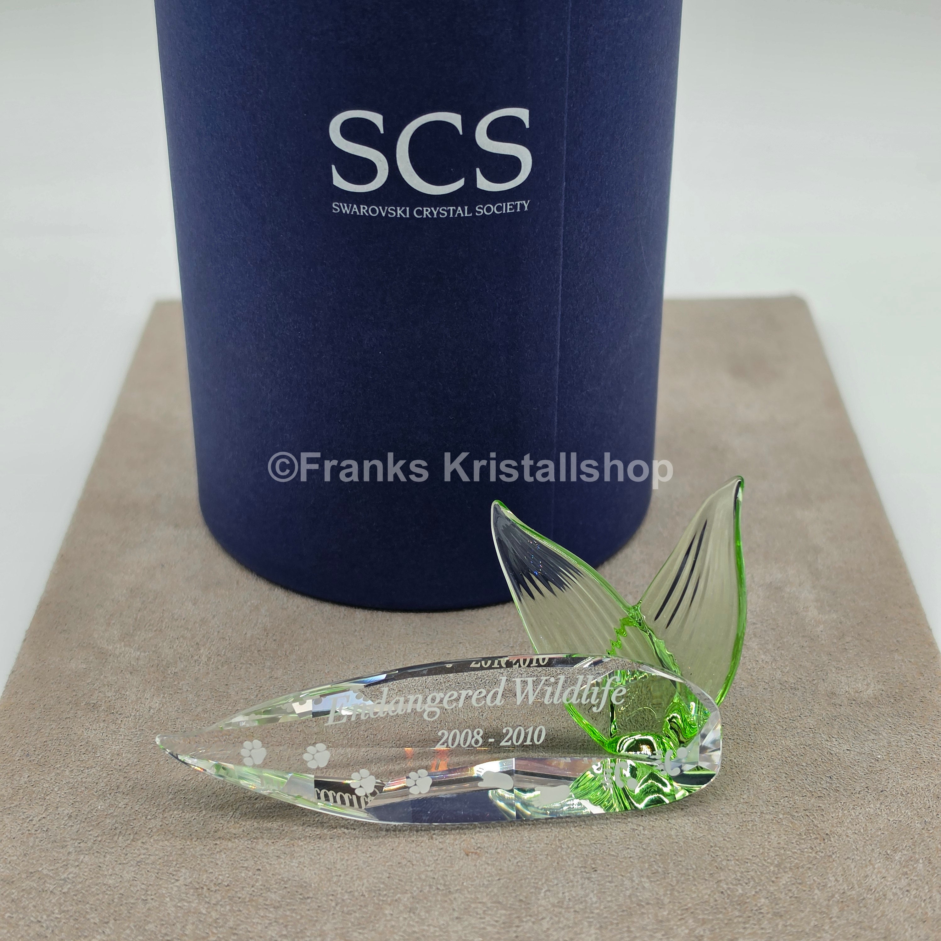 SWAROVSKI SCS Jahresfigur 2009 Die Gorillas 952504 mit Namensschild 906929