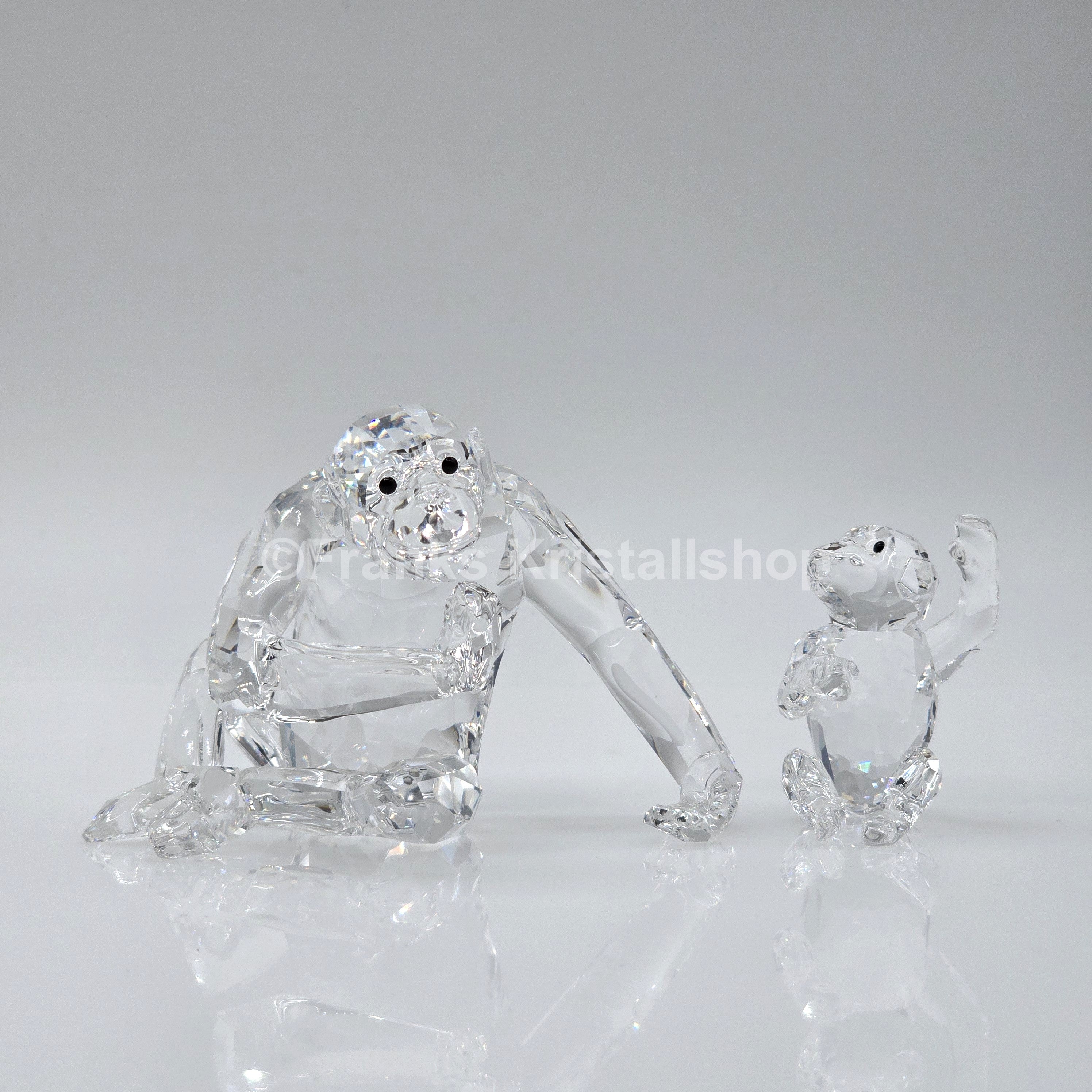 SWAROVSKI Schimpansen Mutter mit Baby 5063689