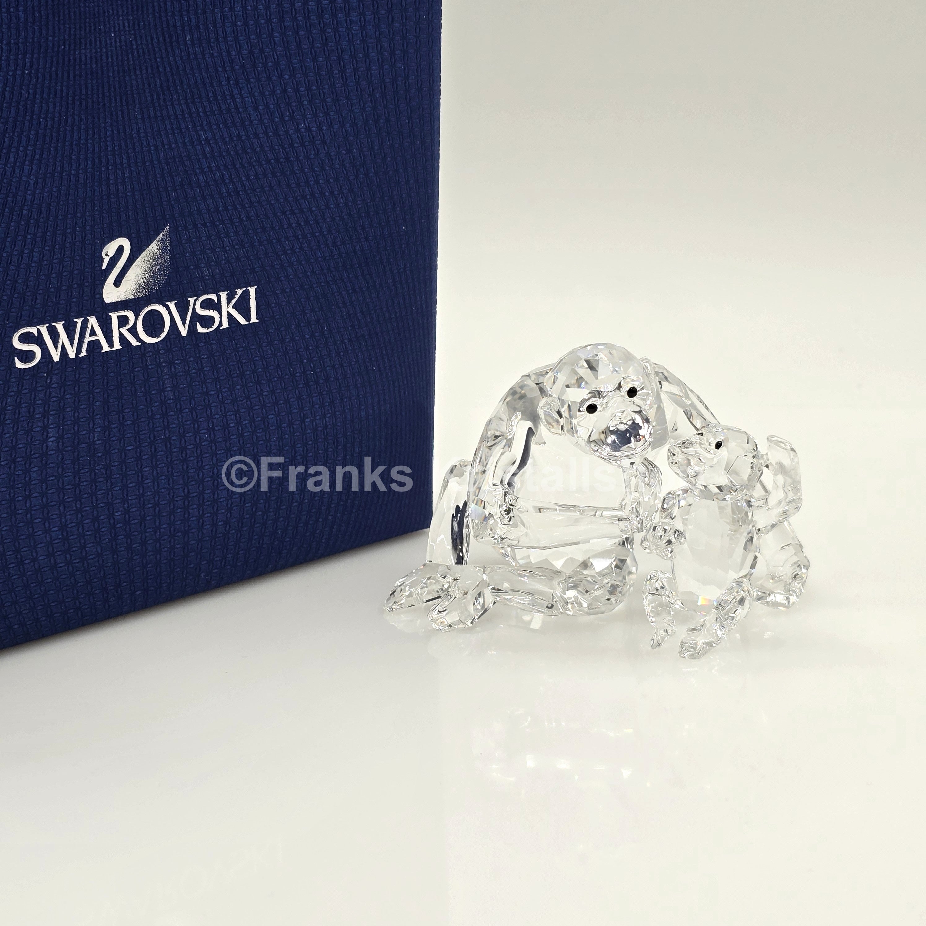 SWAROVSKI Schimpansen Mutter mit Baby 5063689
