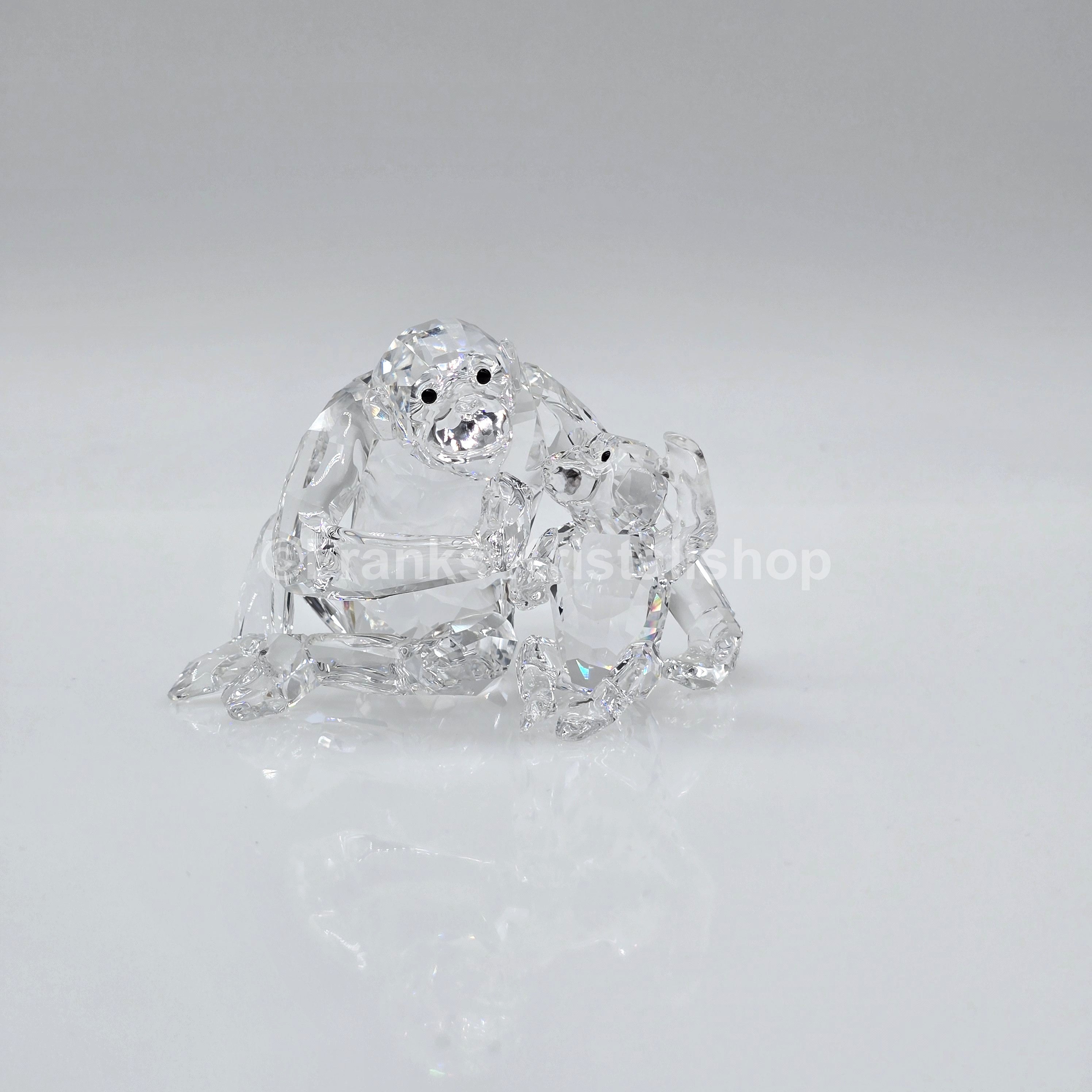 SWAROVSKI Schimpansen Mutter mit Baby 5063689