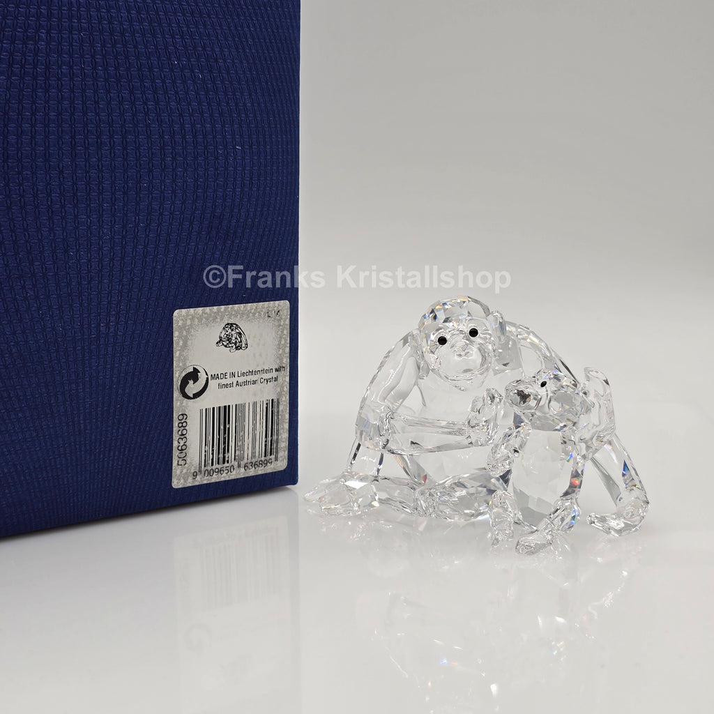 SWAROVSKI Schimpansen Mutter mit Baby 5063689