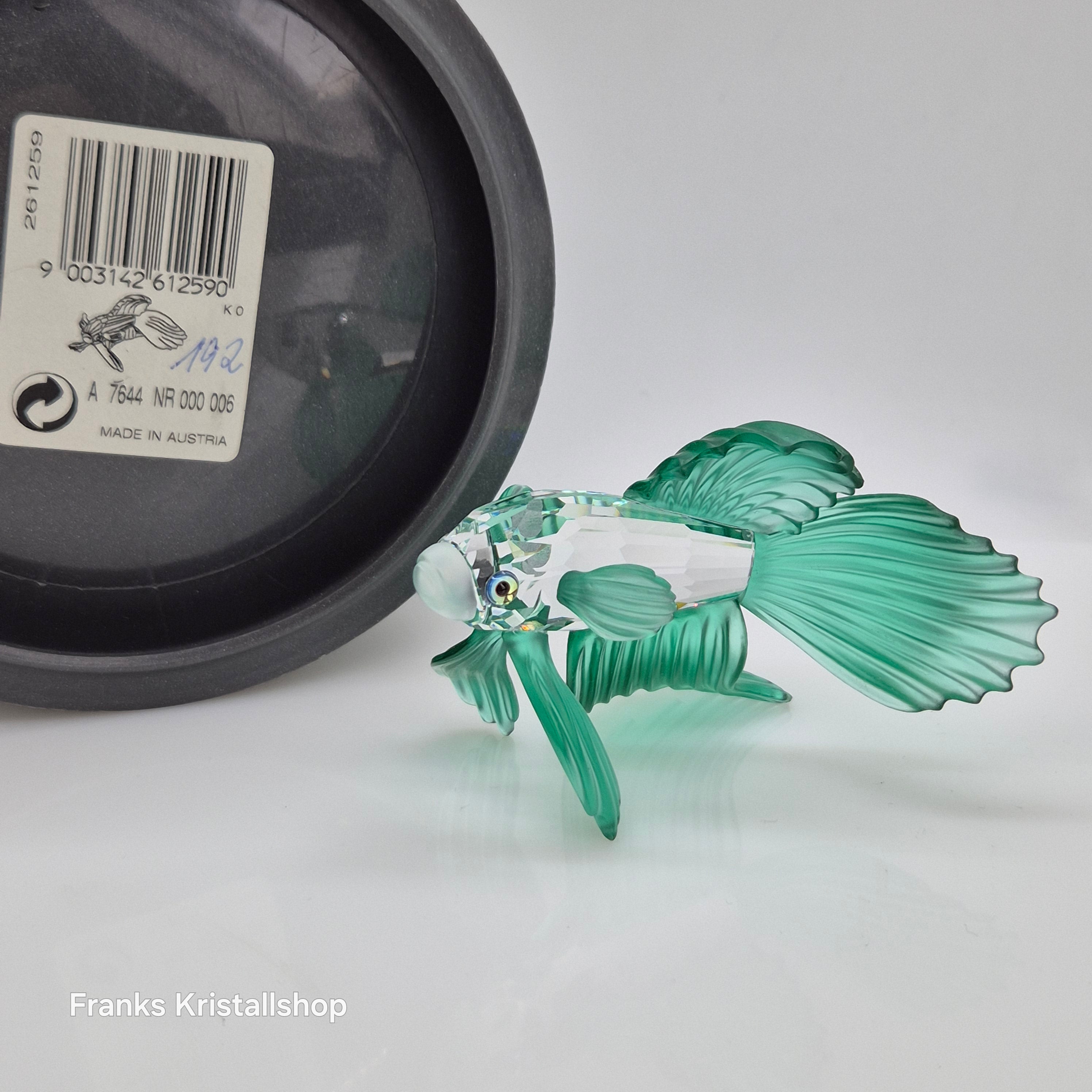 SWAROVSKI Siamesischer Schleierkampffisch Grün 261259