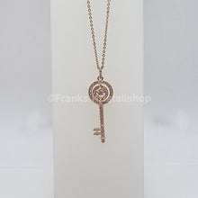 Lade das Bild in den Galerie-Viewer, SWAROVSKI Schlüssel Halskette Sparkling Dance Rosévergoldet 5469120
