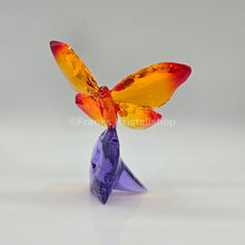 Lade das Bild in den Galerie-Viewer, SWAROVSKI Crystal Paradise Schmetterling auf Blüte 5374943 oU
