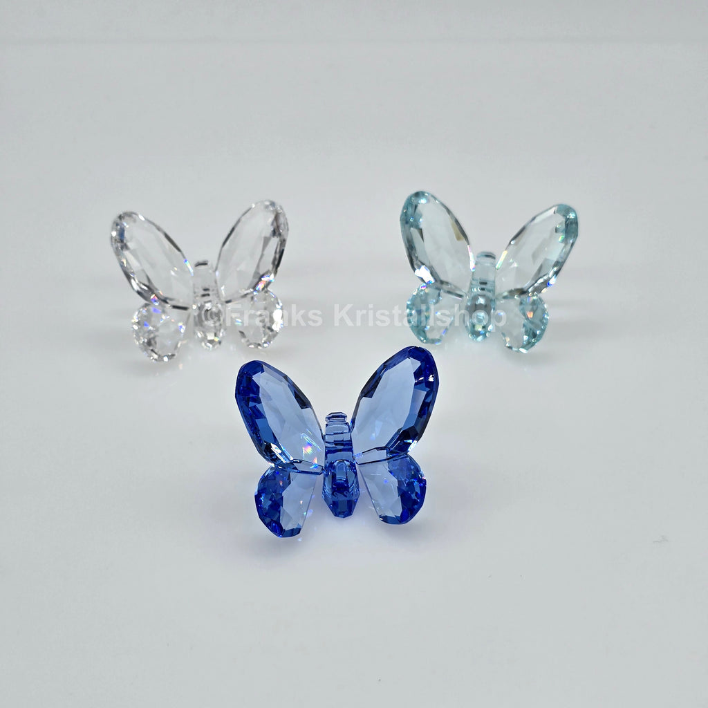 SWAROVSKI Schmetterlinge 3er Set Klein Blau 955429