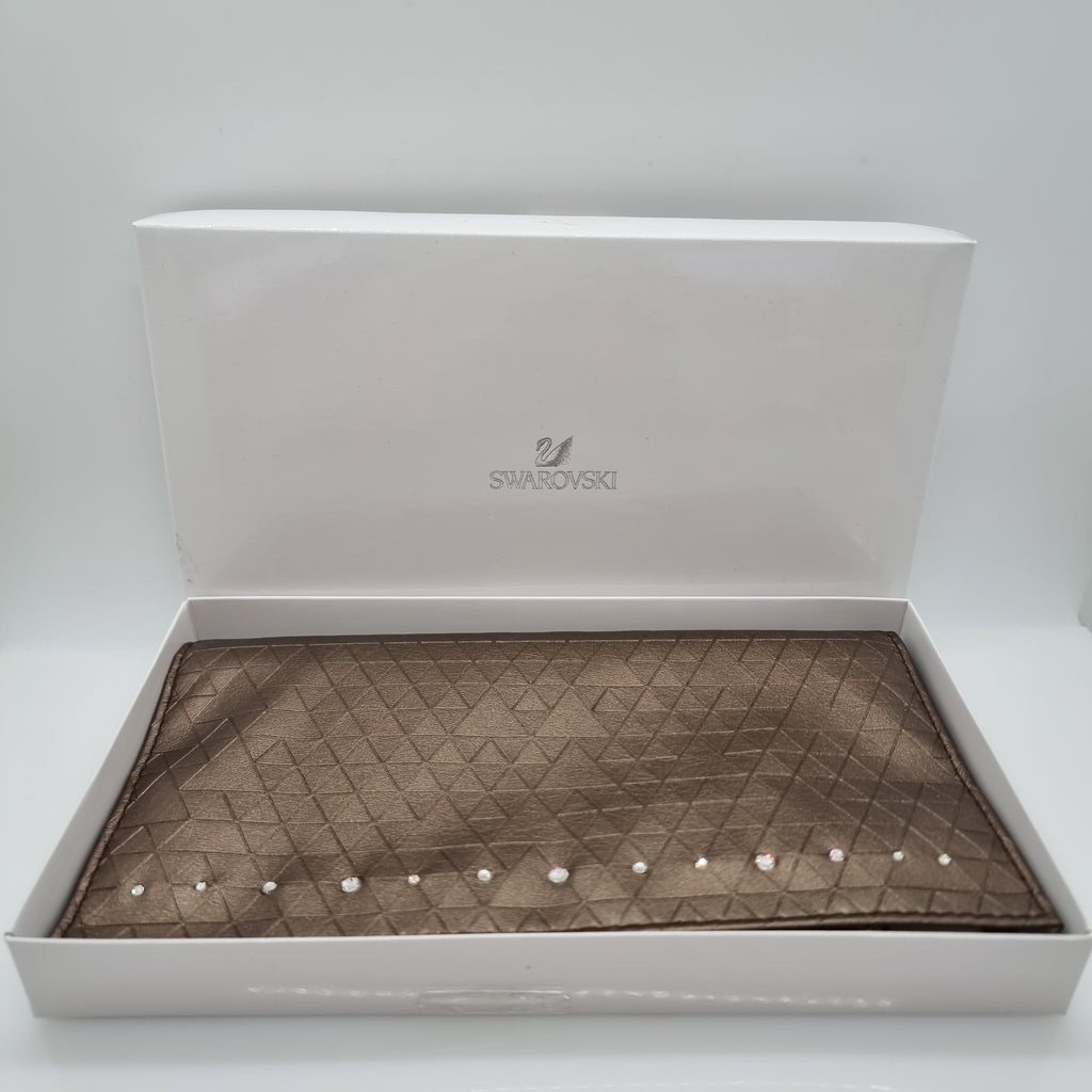 SWAROVSKI Schmucktasche Bronze mit Kristallen Clutch 5193032