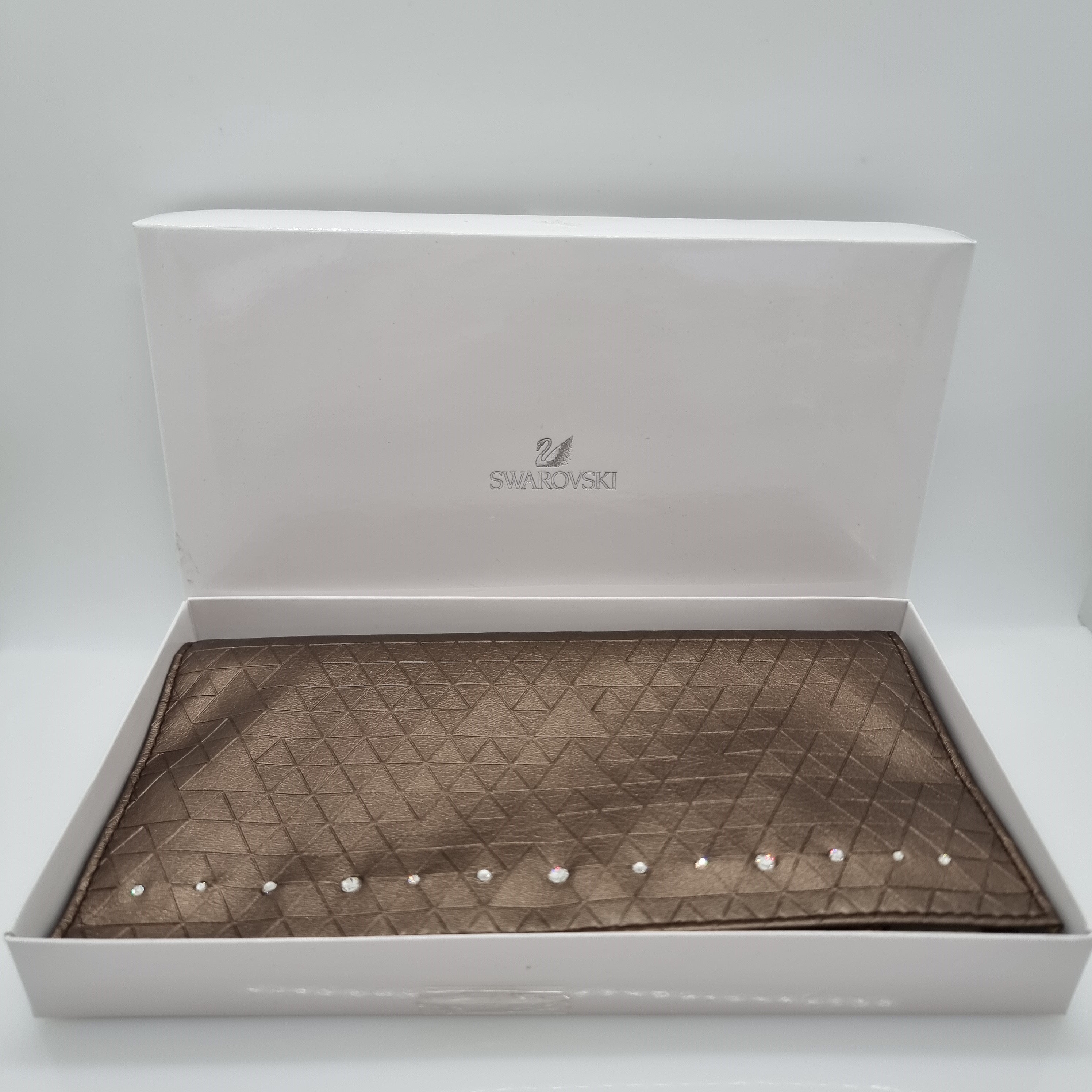 SWAROVSKI Schmucktasche Bronze mit Kristallen Clutch 5193032