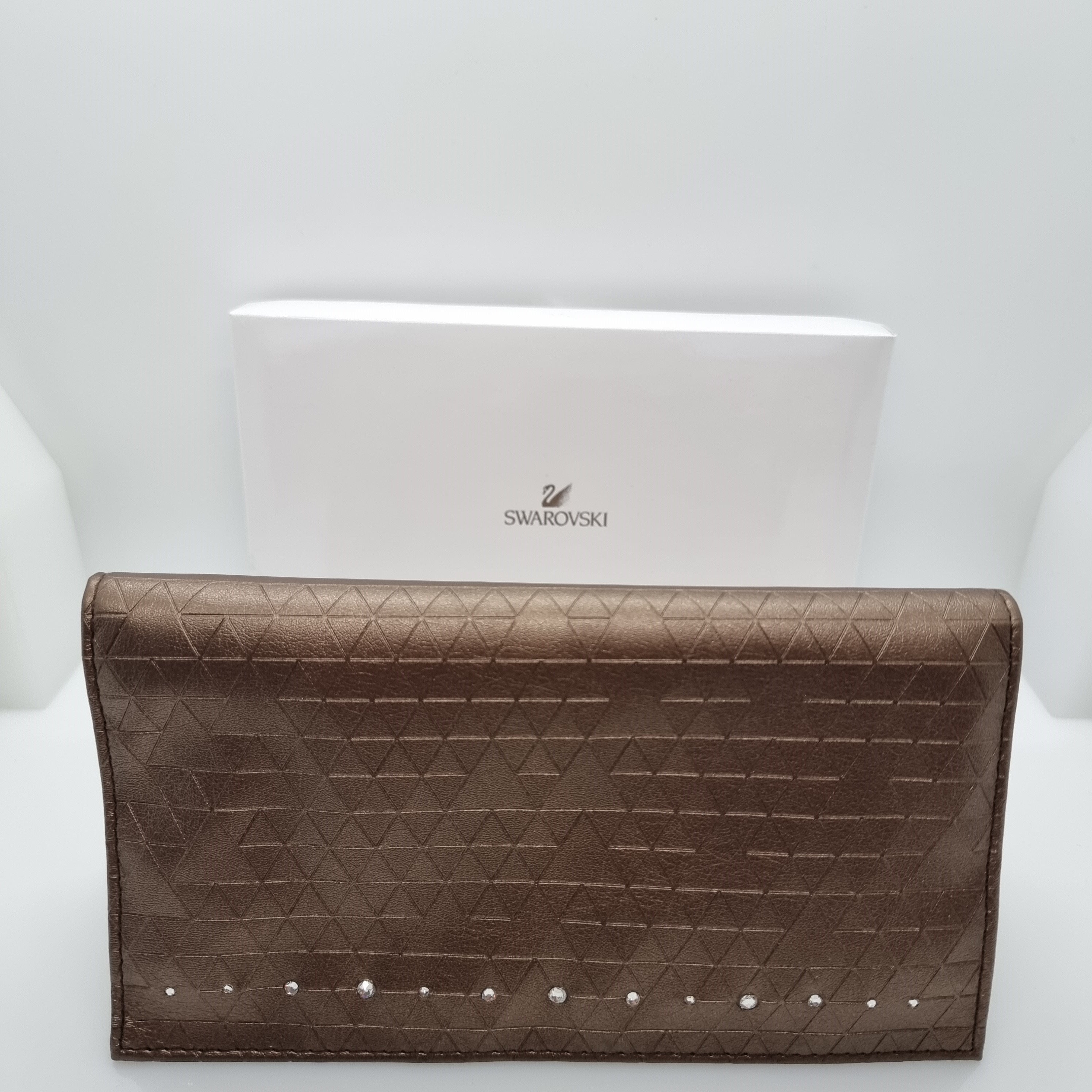 SWAROVSKI Schmucktasche Bronze mit Kristallen Clutch 5193032