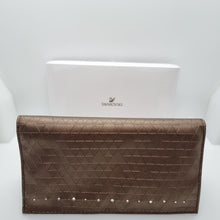 Lade das Bild in den Galerie-Viewer, SWAROVSKI Schmucktasche Bronze mit Kristallen Clutch 5193032
