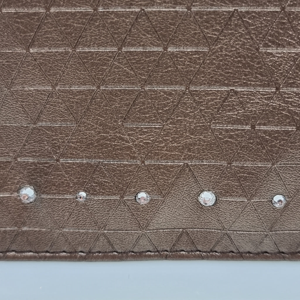 SWAROVSKI Schmucktasche Bronze mit Kristallen Clutch 5193032