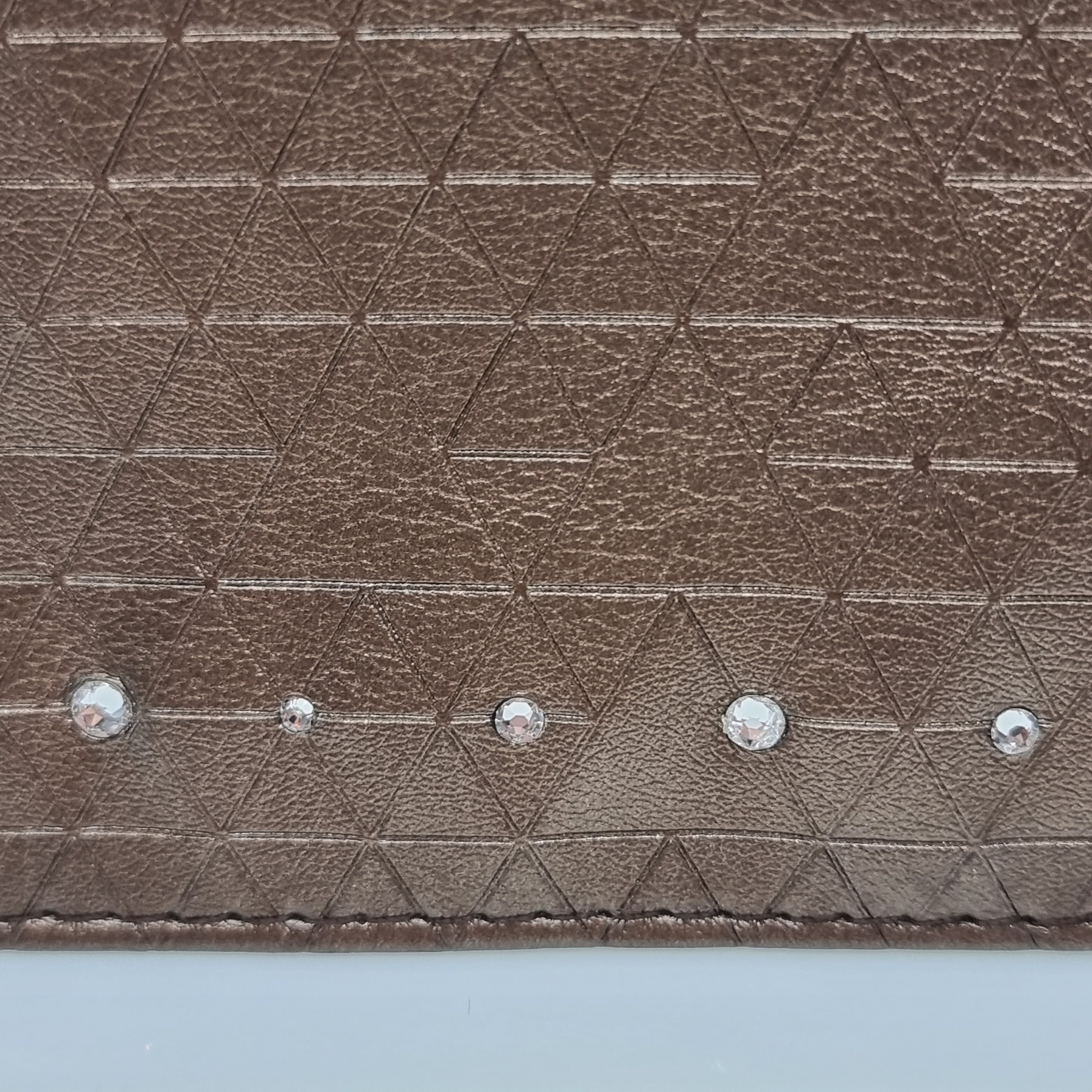 SWAROVSKI Schmucktasche Bronze mit Kristallen Clutch 5193032