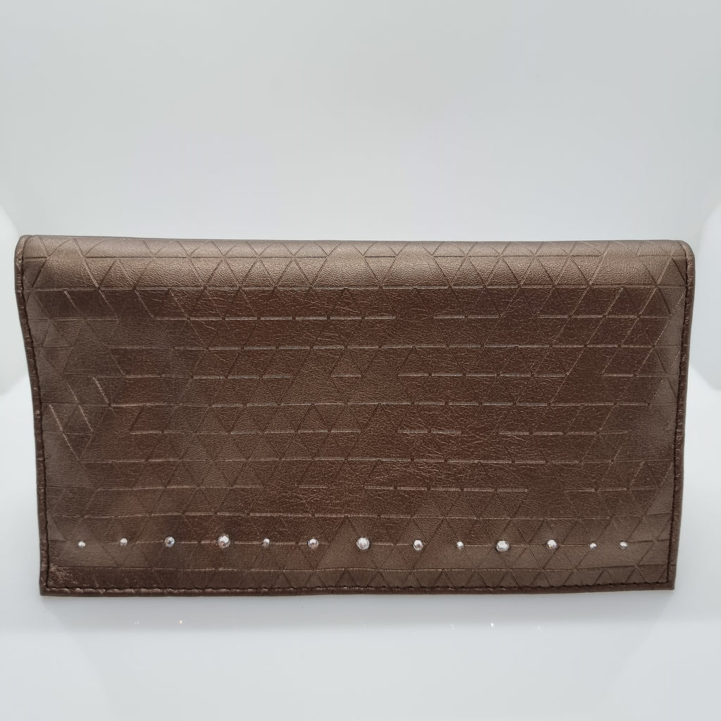 SWAROVSKI Schmucktasche Bronze mit Kristallen Clutch 5193032