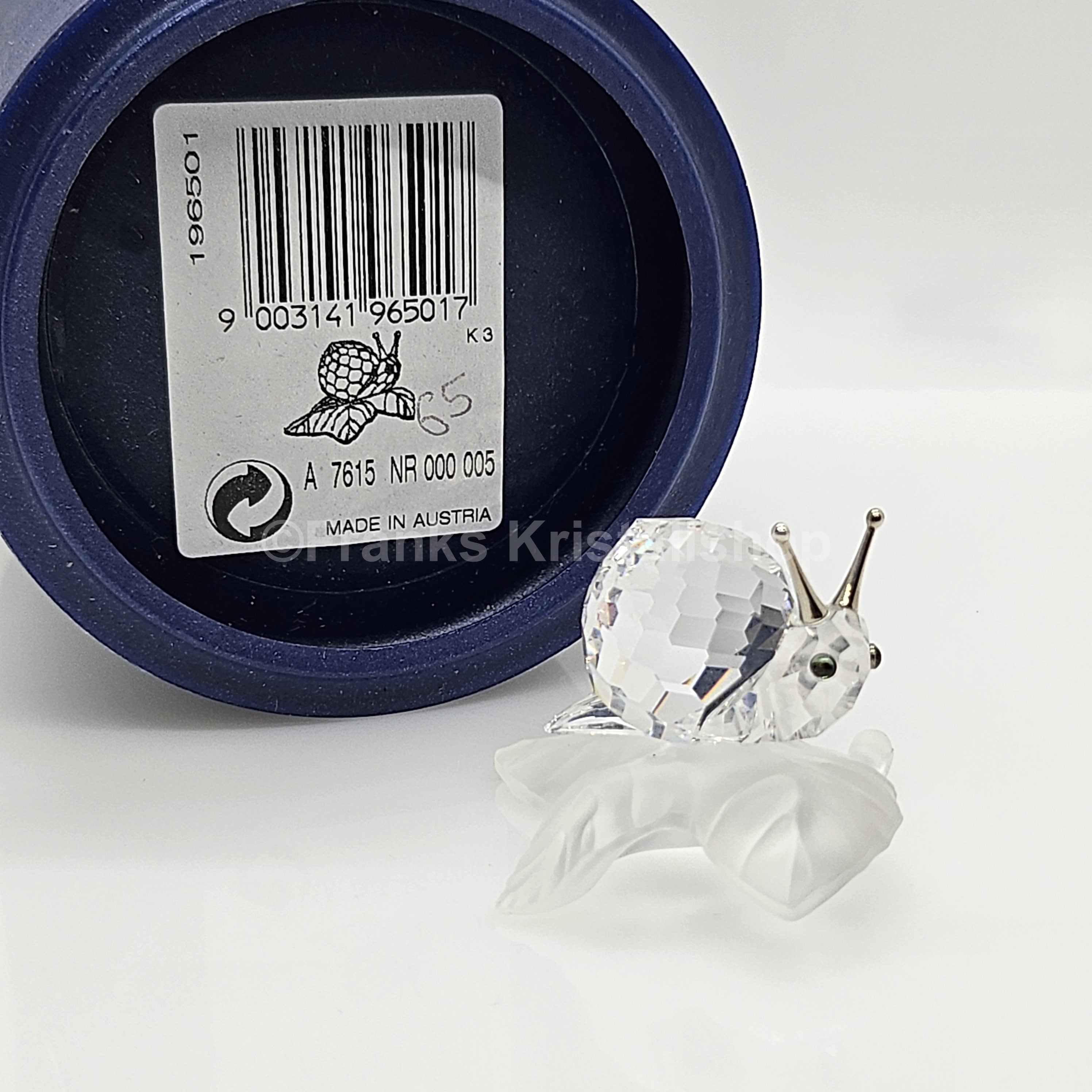 SWAROVSKI Schnecke auf Blatt Weinblatt 196501