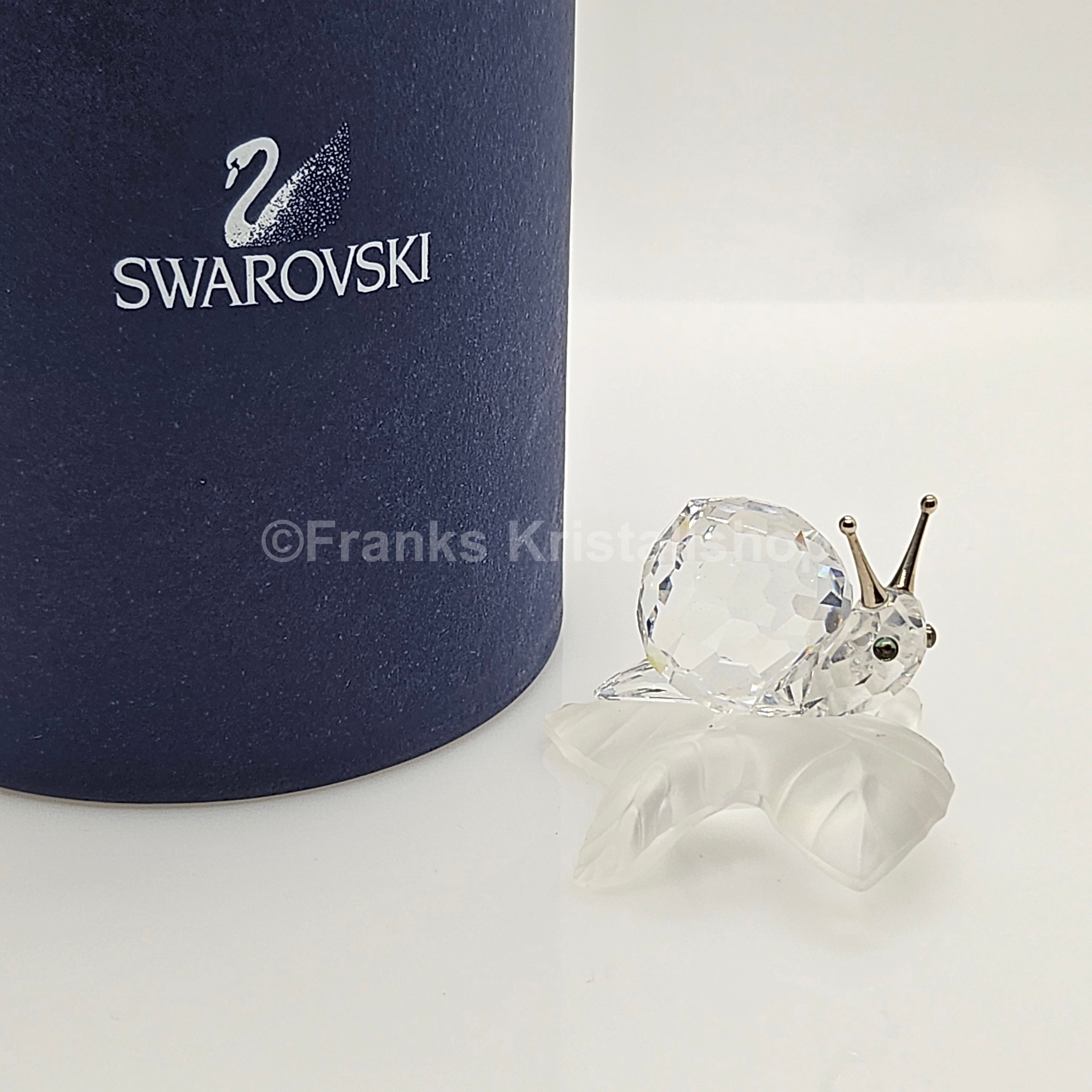 SWAROVSKI Schnecke auf Blatt Weinblatt 196501