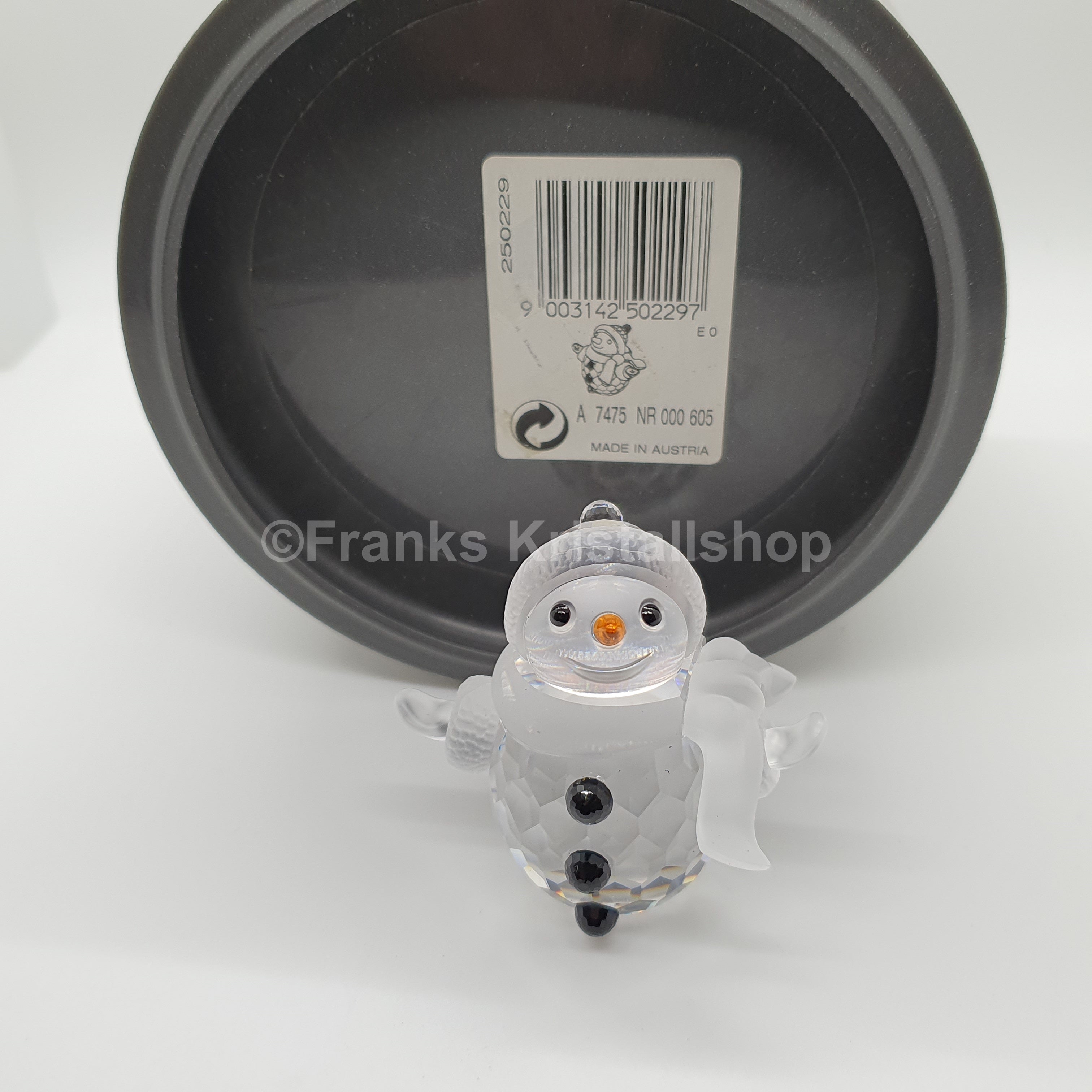 SWAROVSKI Schneemann mit Schneekristallen 250229