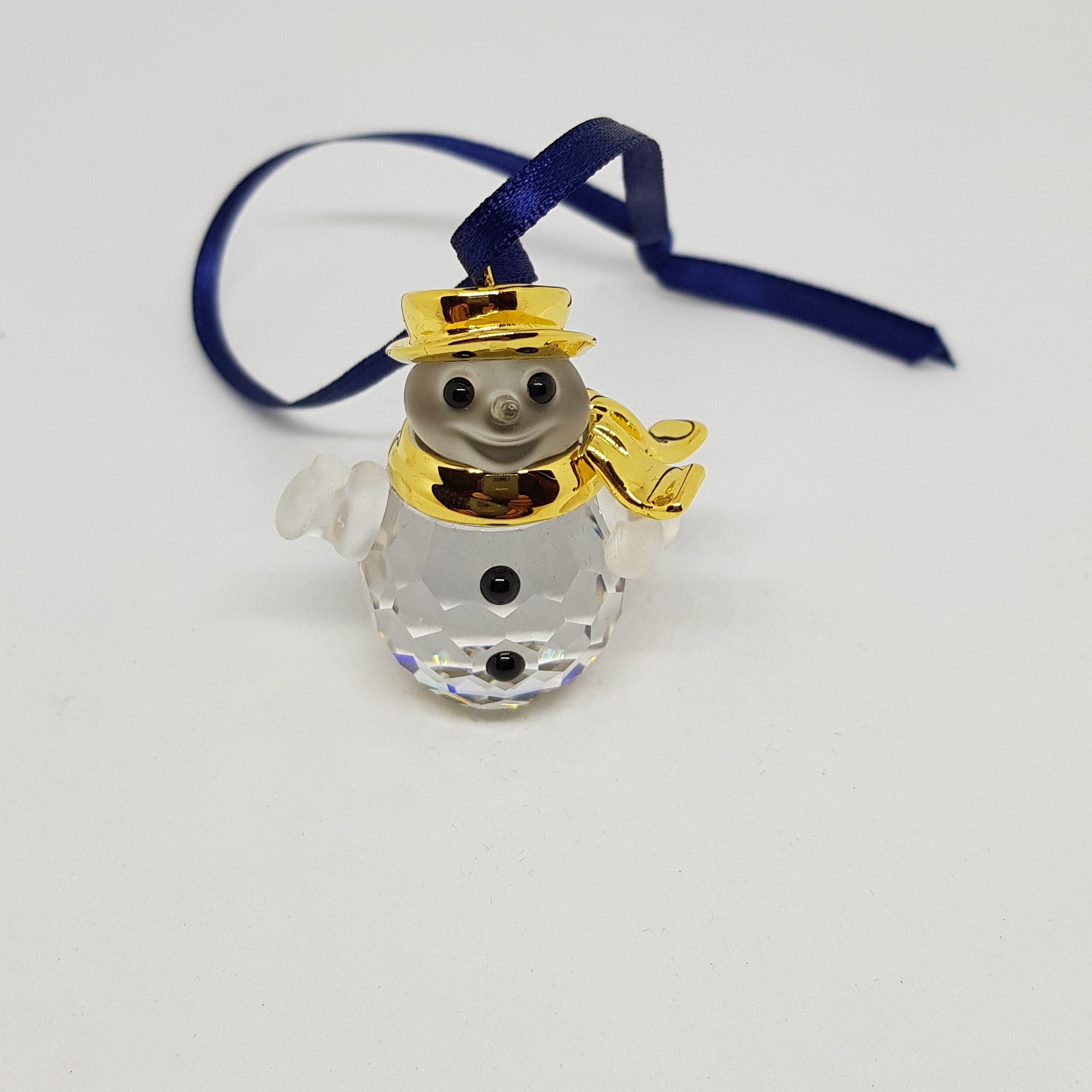 SWAROVSKI Schneemann Ornament Gold 665032