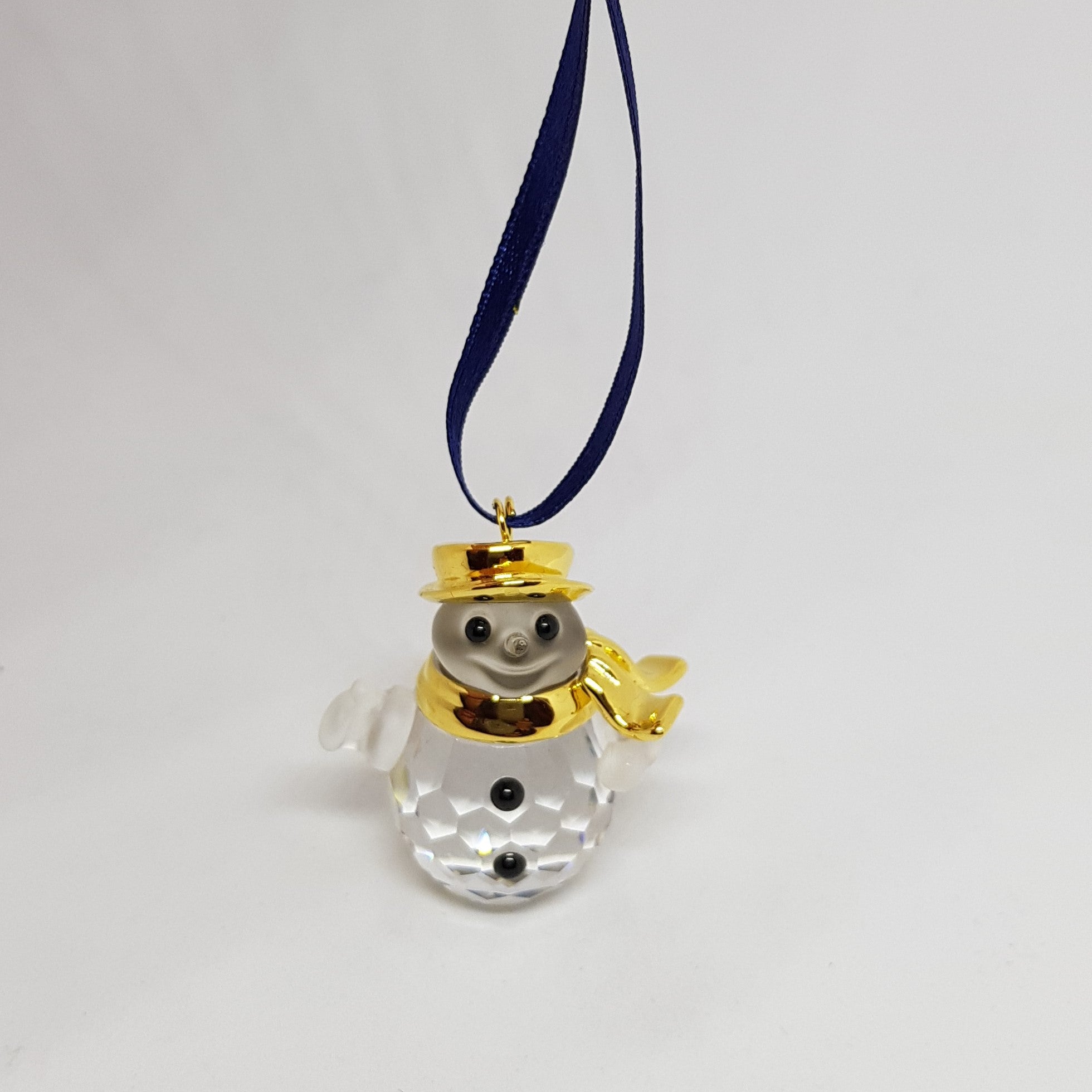 SWAROVSKI Schneemann Ornament Gold 665032