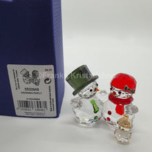 Lade das Bild in den Galerie-Viewer, SWAROVSKI Schneemannfamilie 5533948
