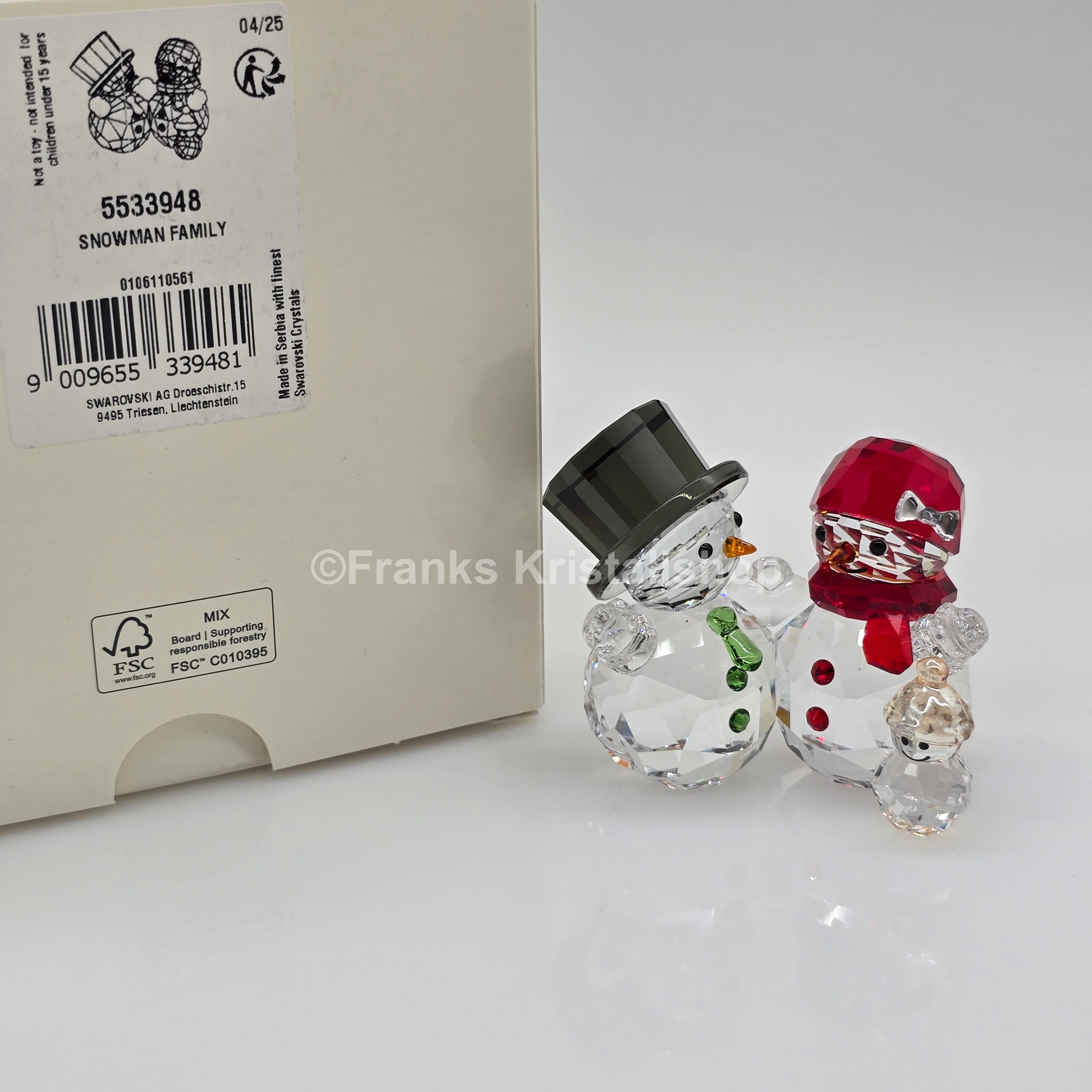 SWAROVSKI Schneemannfamilie 5533948
