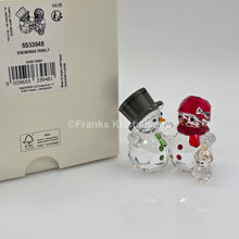 Lade das Bild in den Galerie-Viewer, SWAROVSKI Schneemannfamilie 5533948
