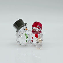 Lade das Bild in den Galerie-Viewer, SWAROVSKI Schneemannfamilie 5533948
