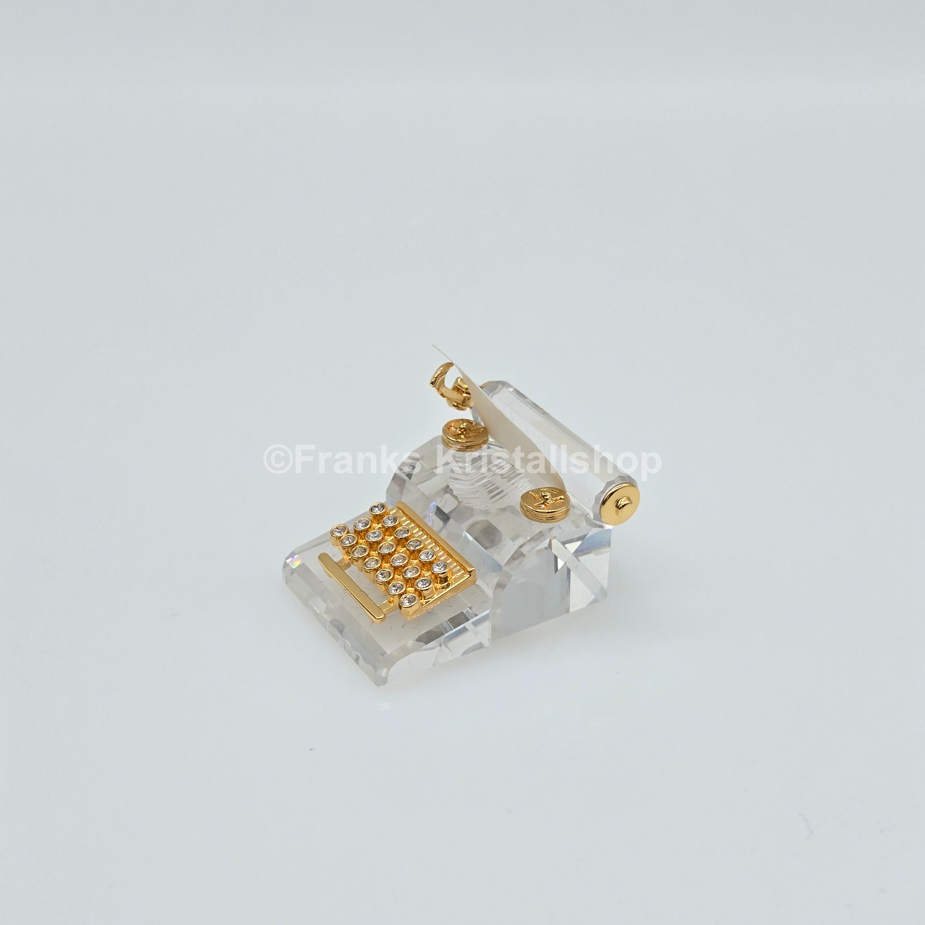 SWAROVSKI Schreibmaschine mit Blatt 208886