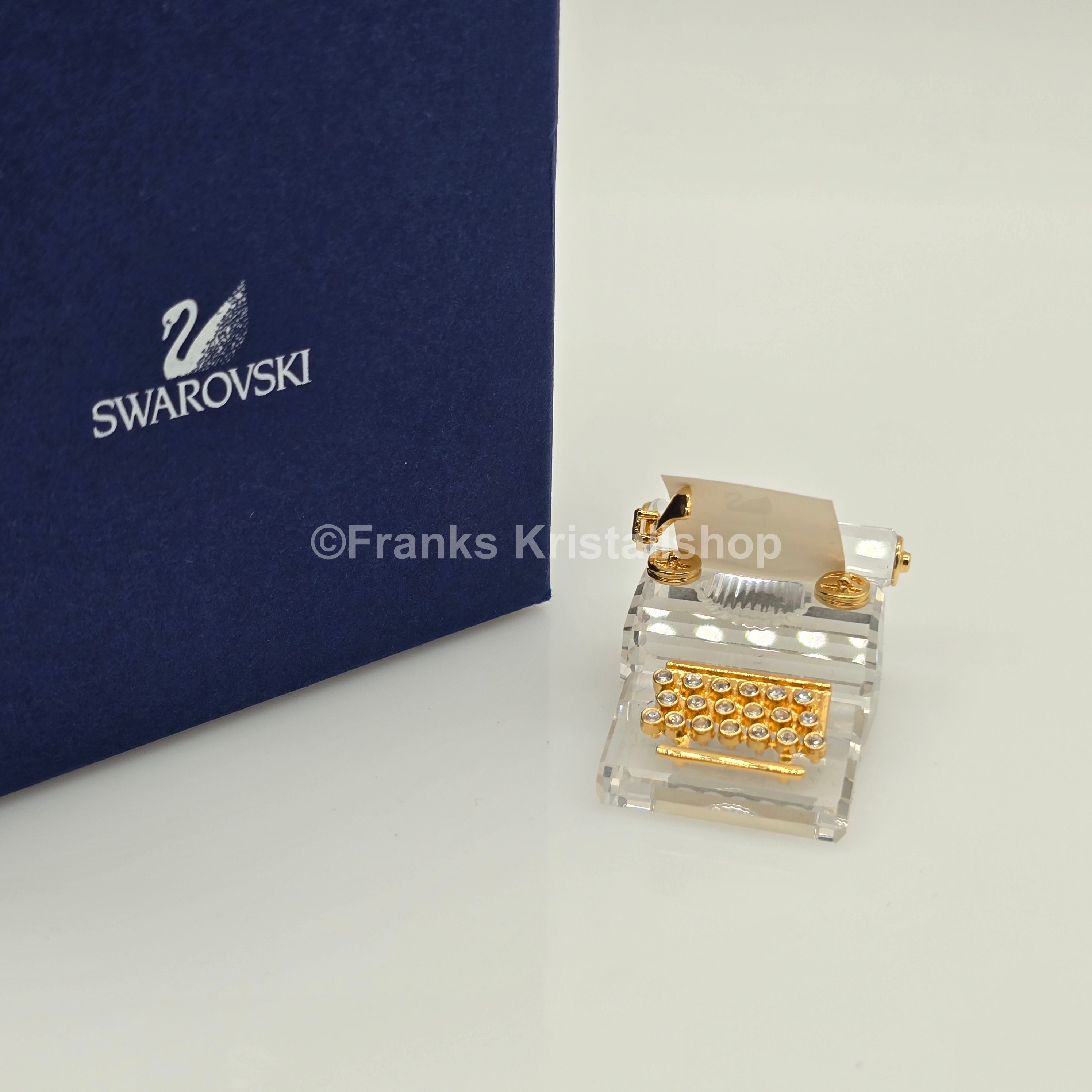 SWAROVSKI Schreibmaschine mit Blatt 208886