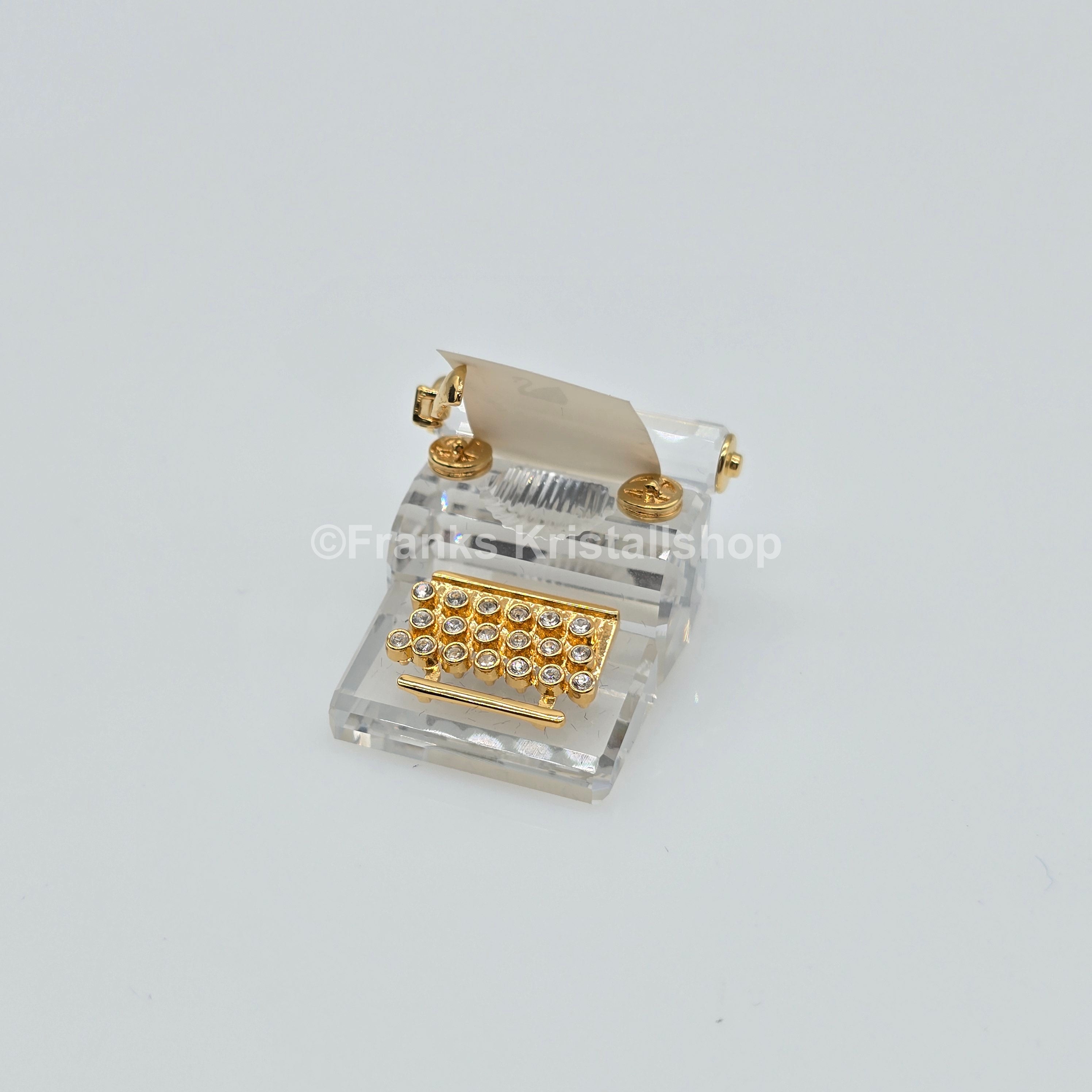 SWAROVSKI Schreibmaschine mit Blatt 208886