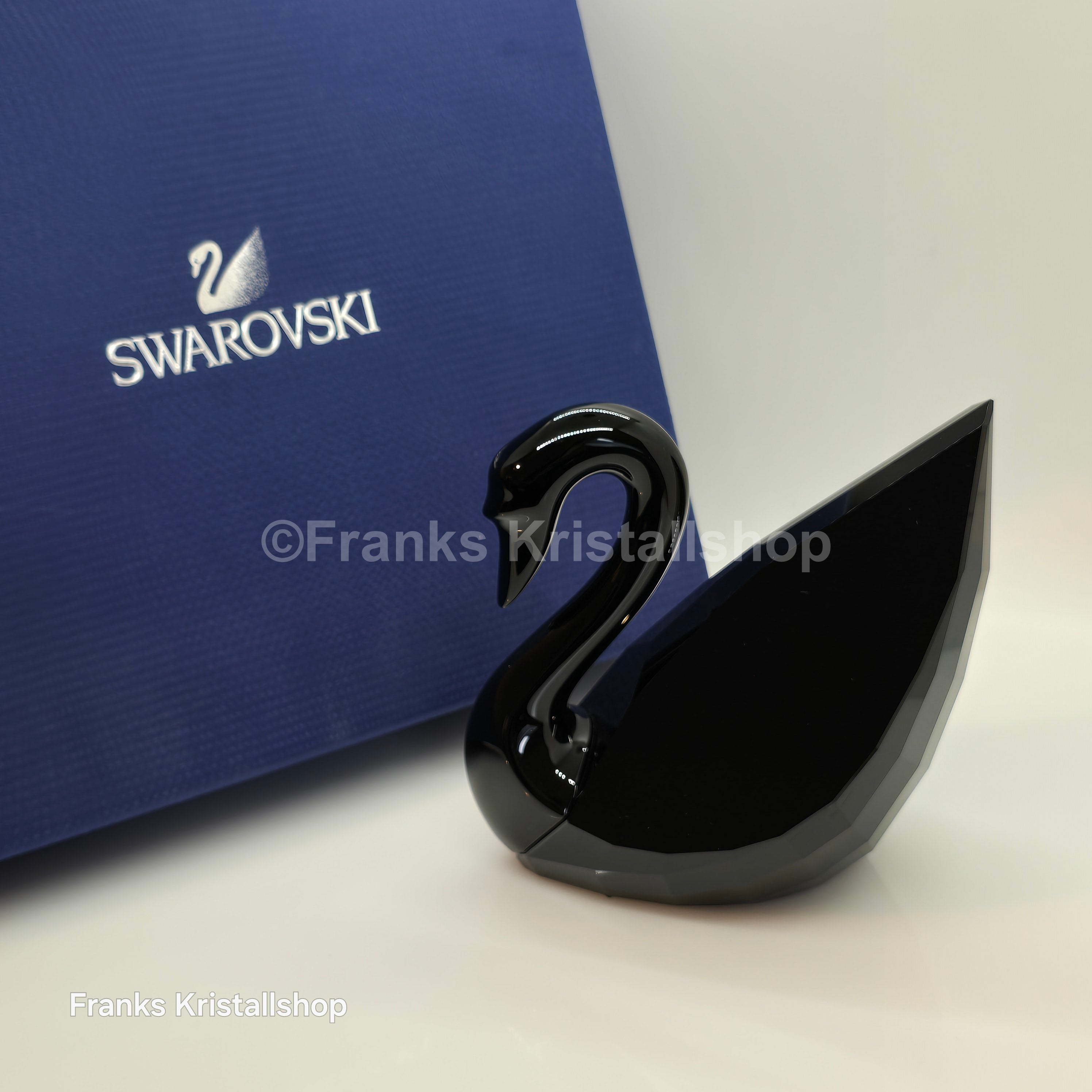 SWAROVSKI Soulmates Schwan Jet Schwarz 1098643 oU
