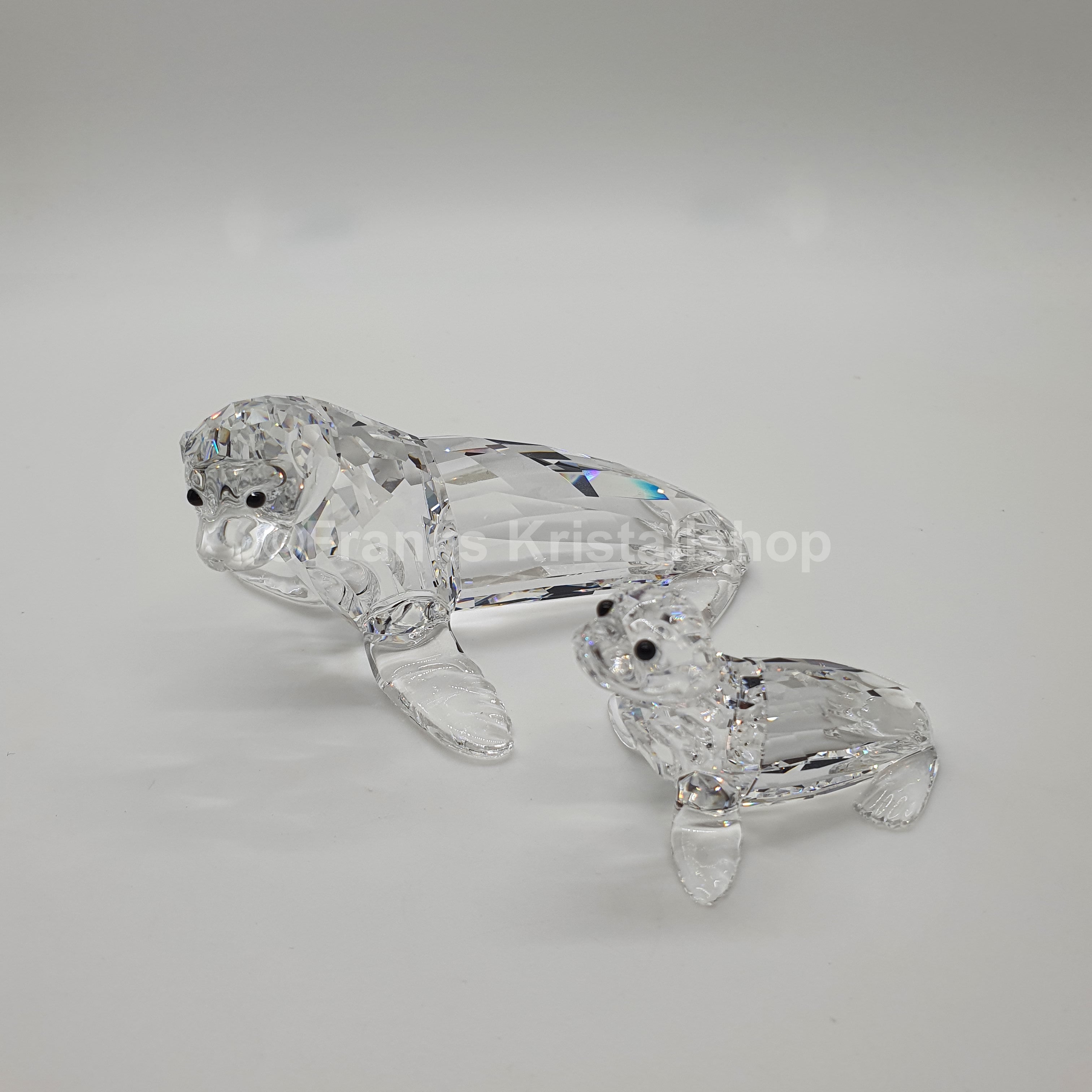 SWAROVSKI Seelöwen Mutter mit Baby 5275796 oU