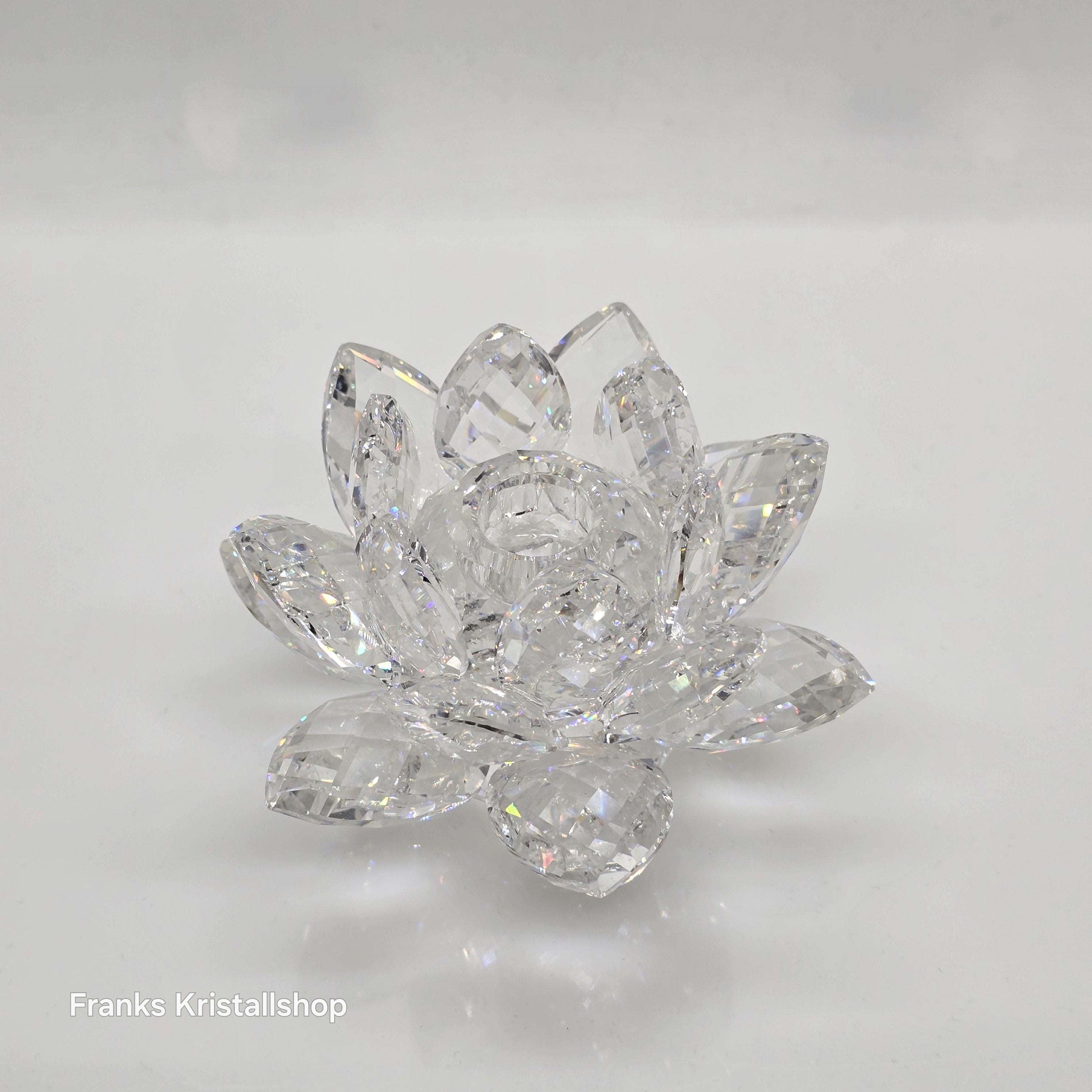 SWAROVSKI Seerose Kerzenhalter mittel 010001