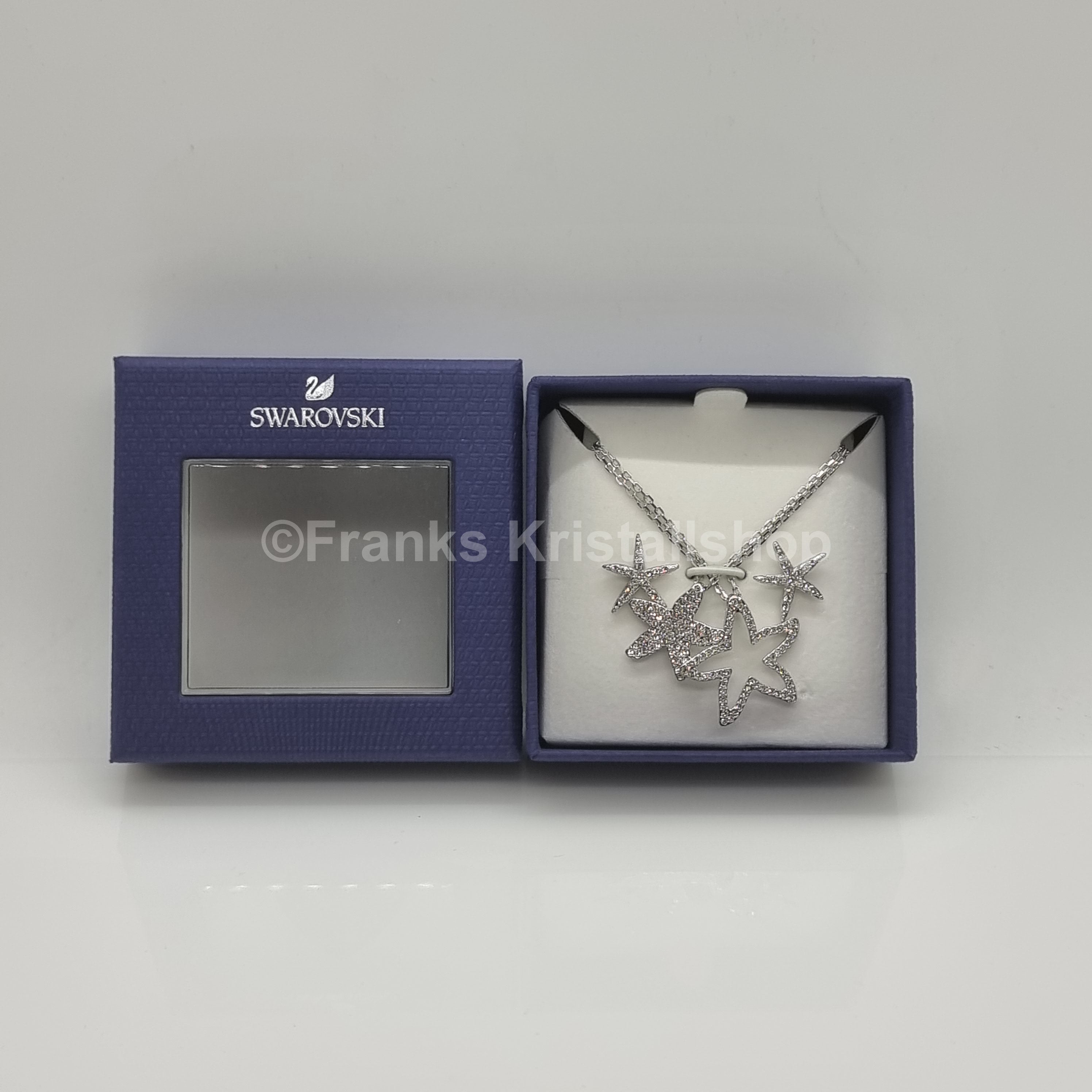 SWAROVSKI Seesterne Schmuckset 2 Ketten + Ohrstecker Sterne Set Stern 5575216