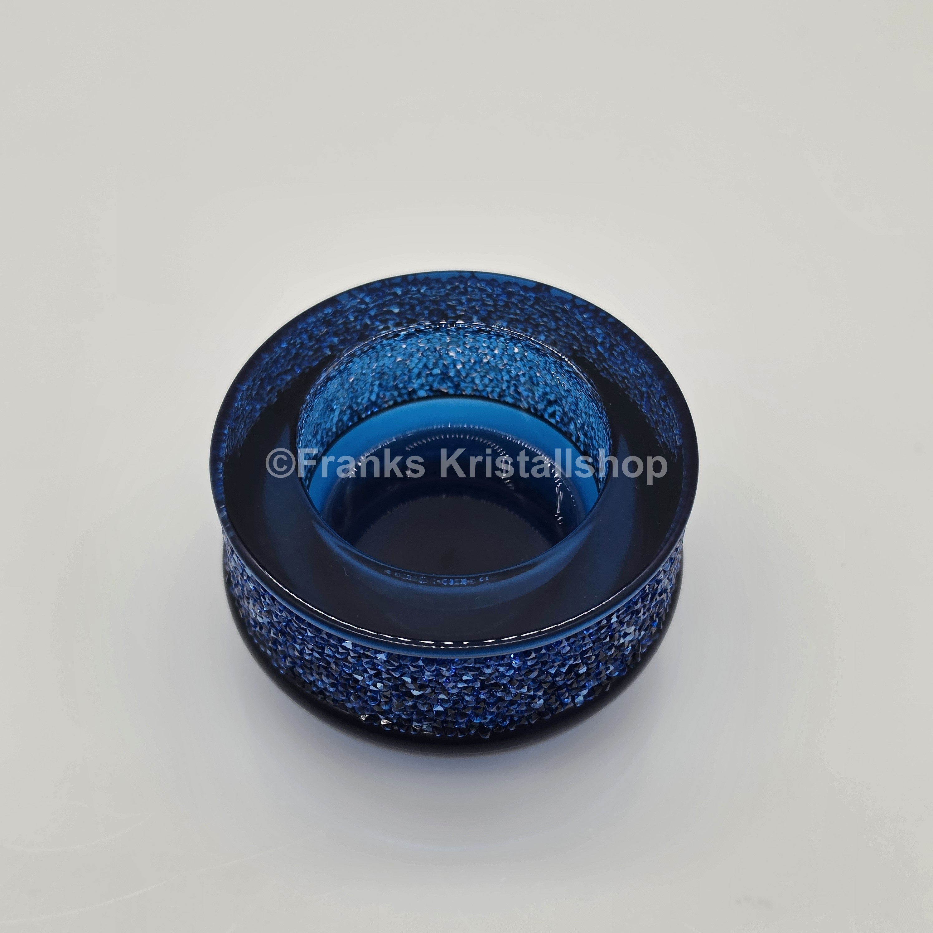 SWAROVSKI Shimmer Teelicht Dunkelblau Blau 5136918