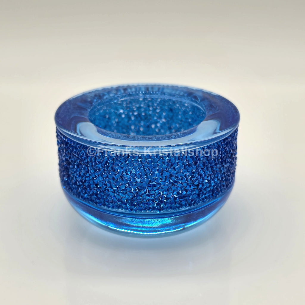 SWAROVSKI Shimmer Teelicht Capri Blau 5136916