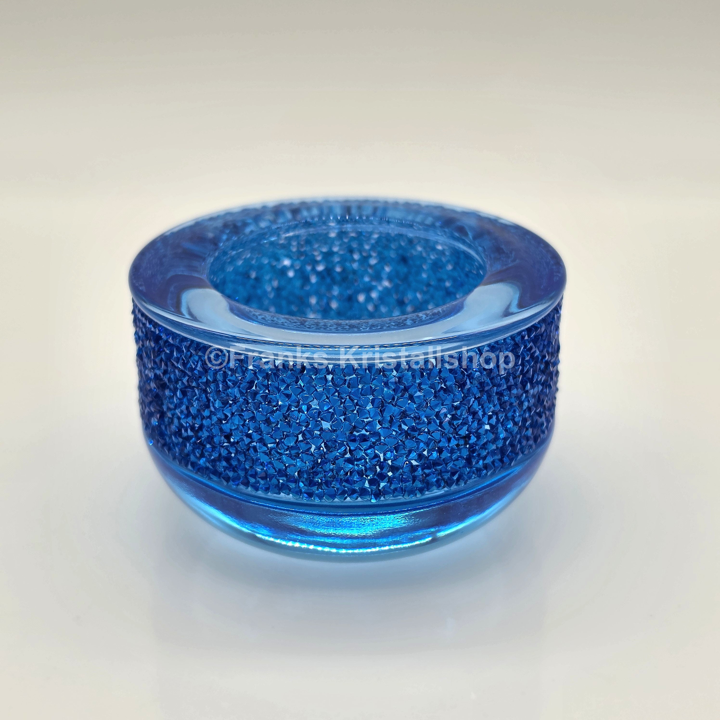 SWAROVSKI Shimmer Teelicht Capri Blau 5136916
