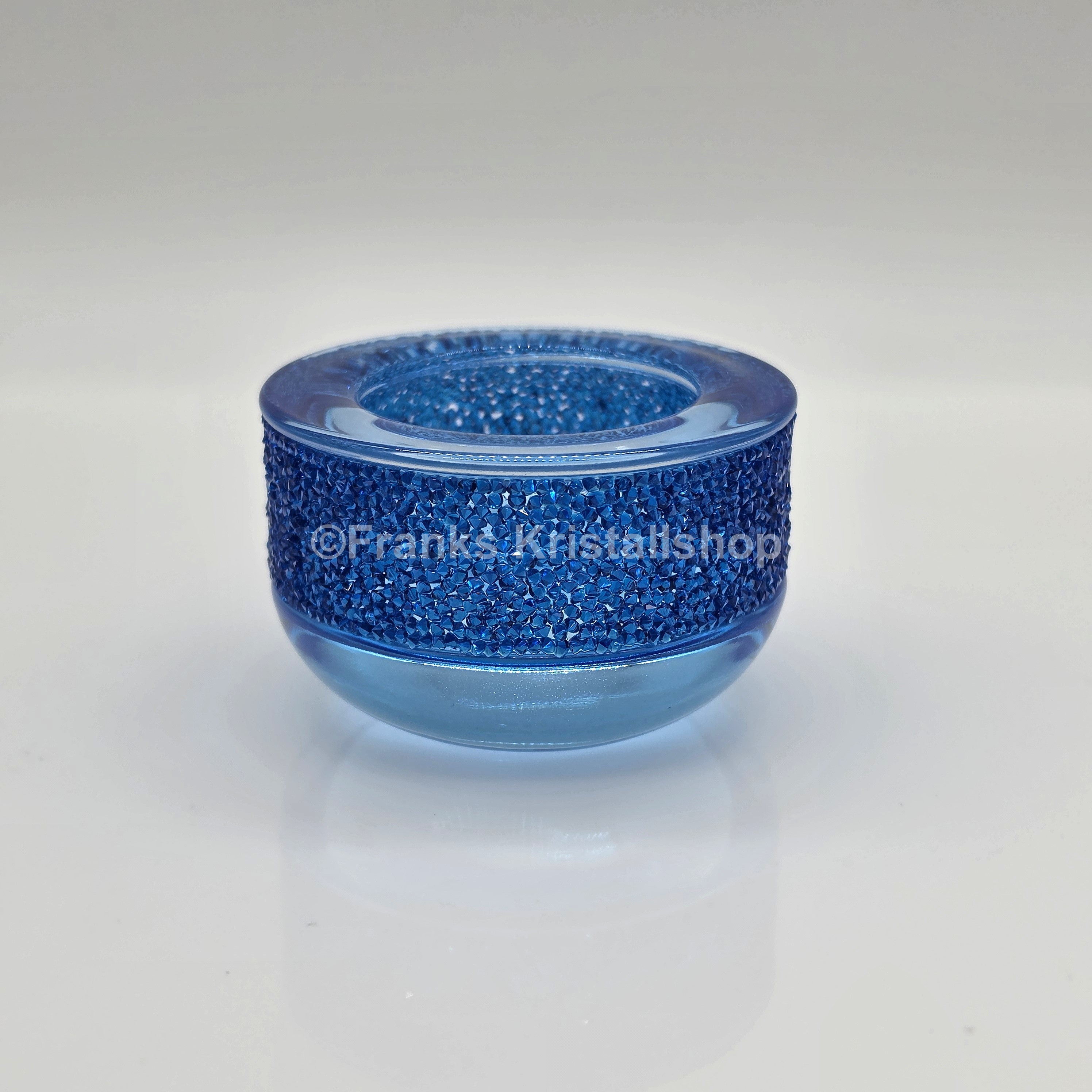 SWAROVSKI Shimmer Teelicht Capri Blau 5136916