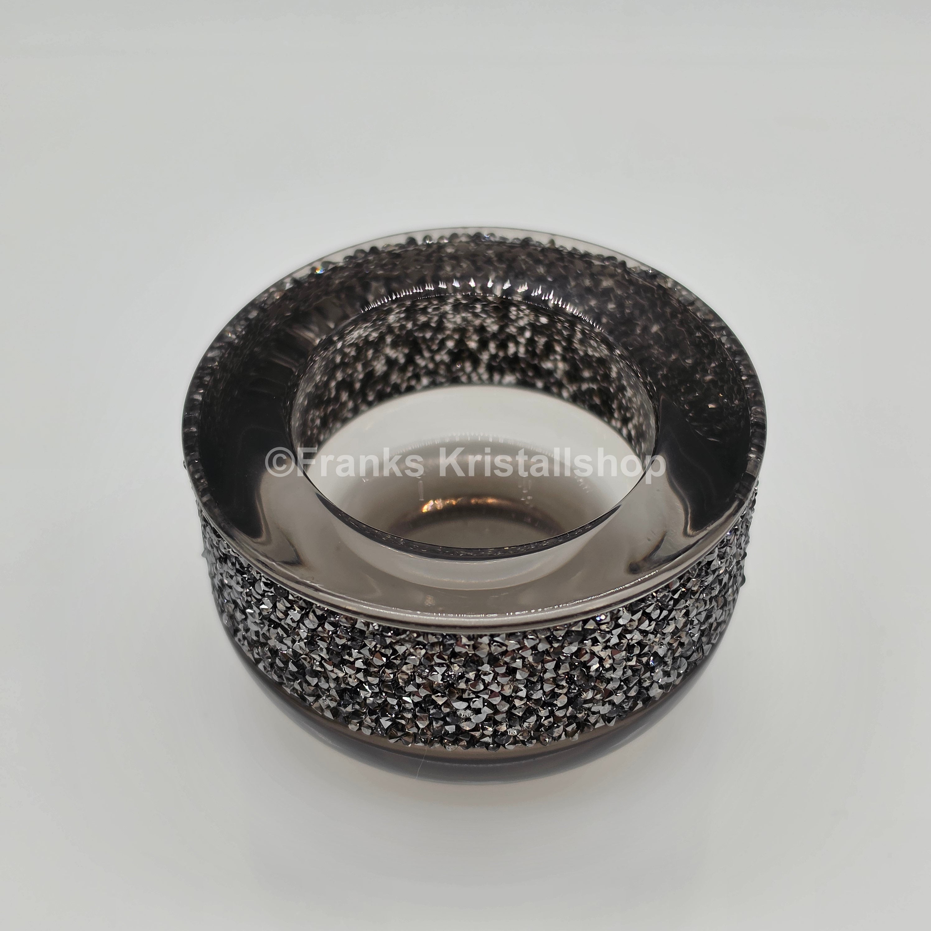 SWAROVSKI Shimmer Teelicht Grau 5108876