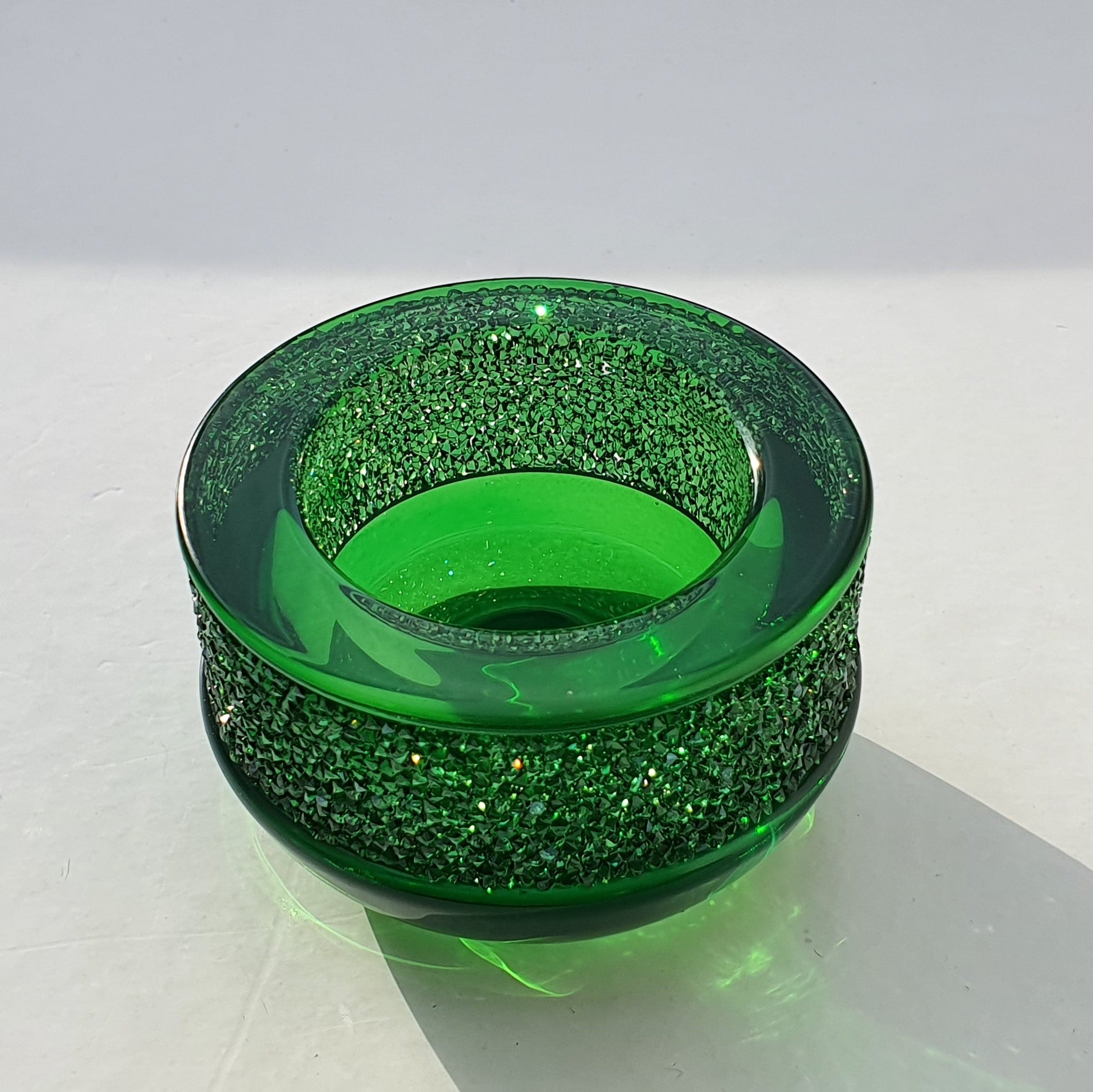 SWAROVSKI Teelicht Shimmer Grün 5108880