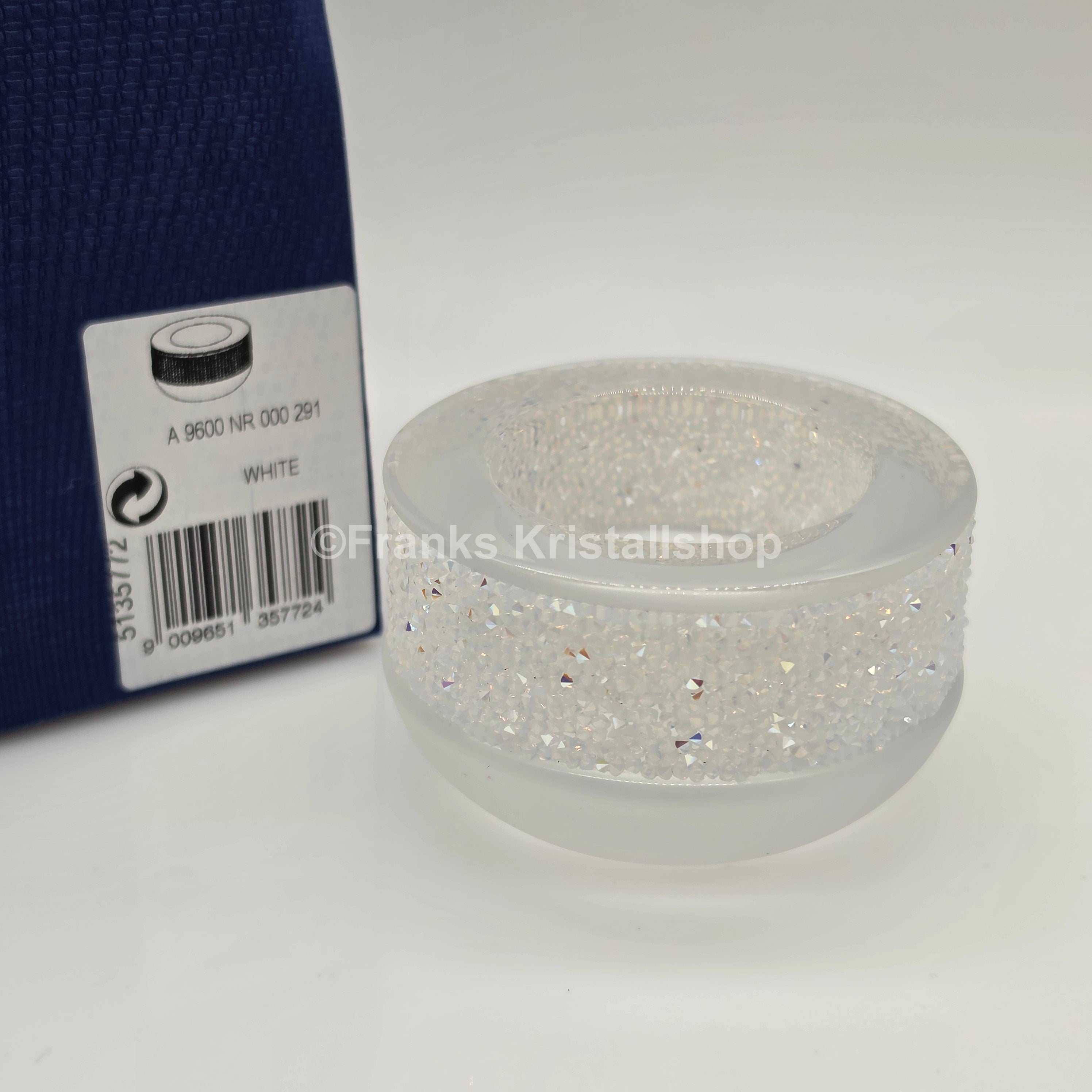 SWAROVSKI Shimmer Teelicht Weiß 5135772