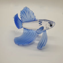 Lade das Bild in den Galerie-Viewer, SWAROVSKI Schleierkampffisch Blau 236718
