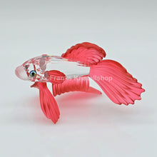 Lade das Bild in den Galerie-Viewer, SWAROVSKI Siamesischer Schleierkampffisch Rot 660941

