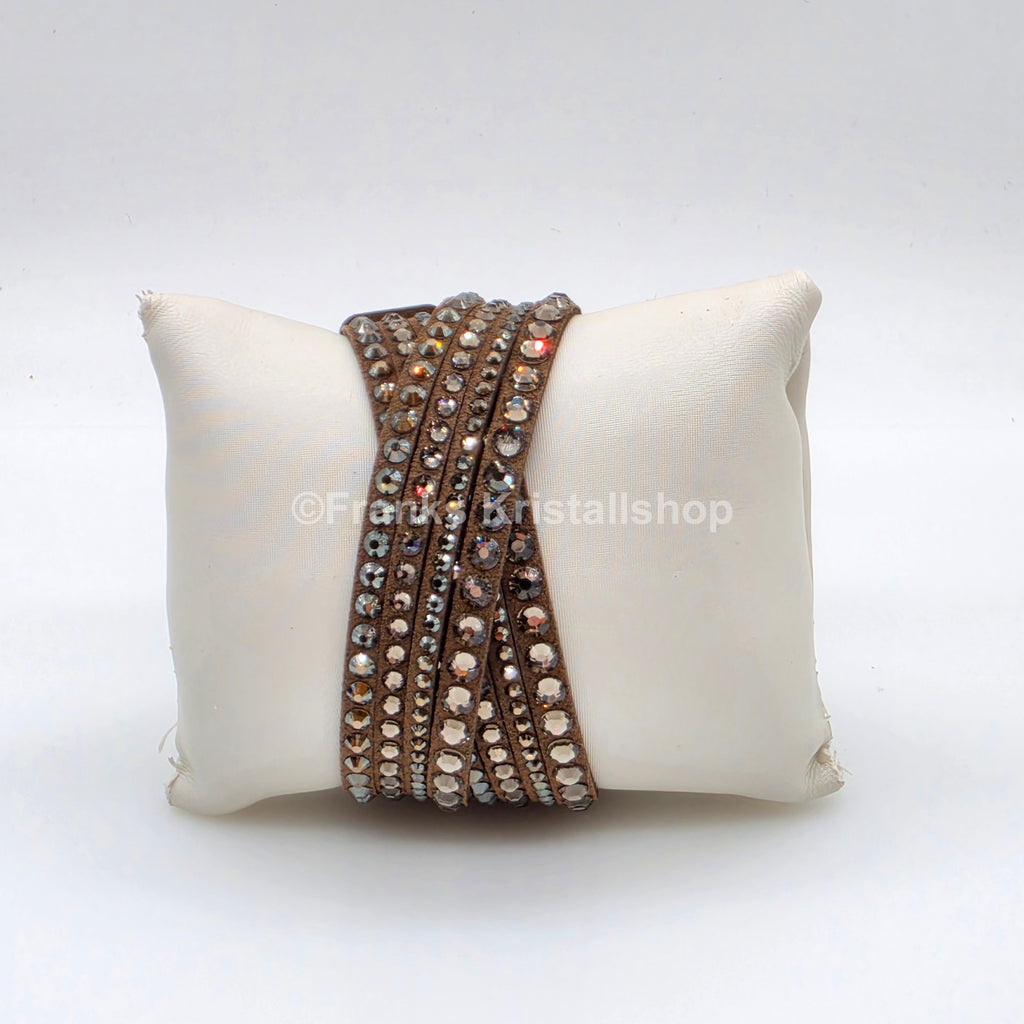 SWAROVSKI Slake Deluxe Armband Braun Dark Brown 5141348
