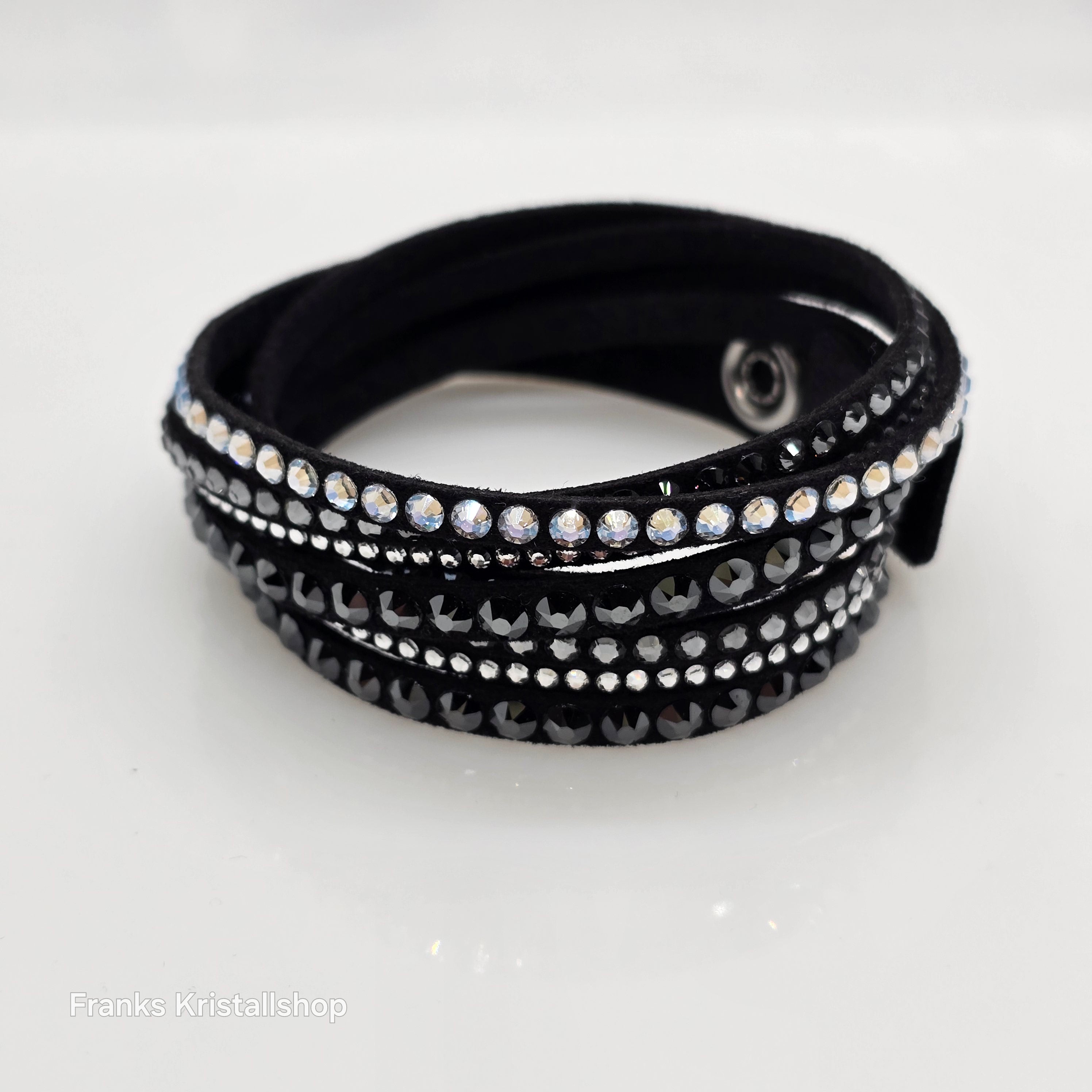 SWAROVSKI Slake Deluxe Armband Schwarz 5524012