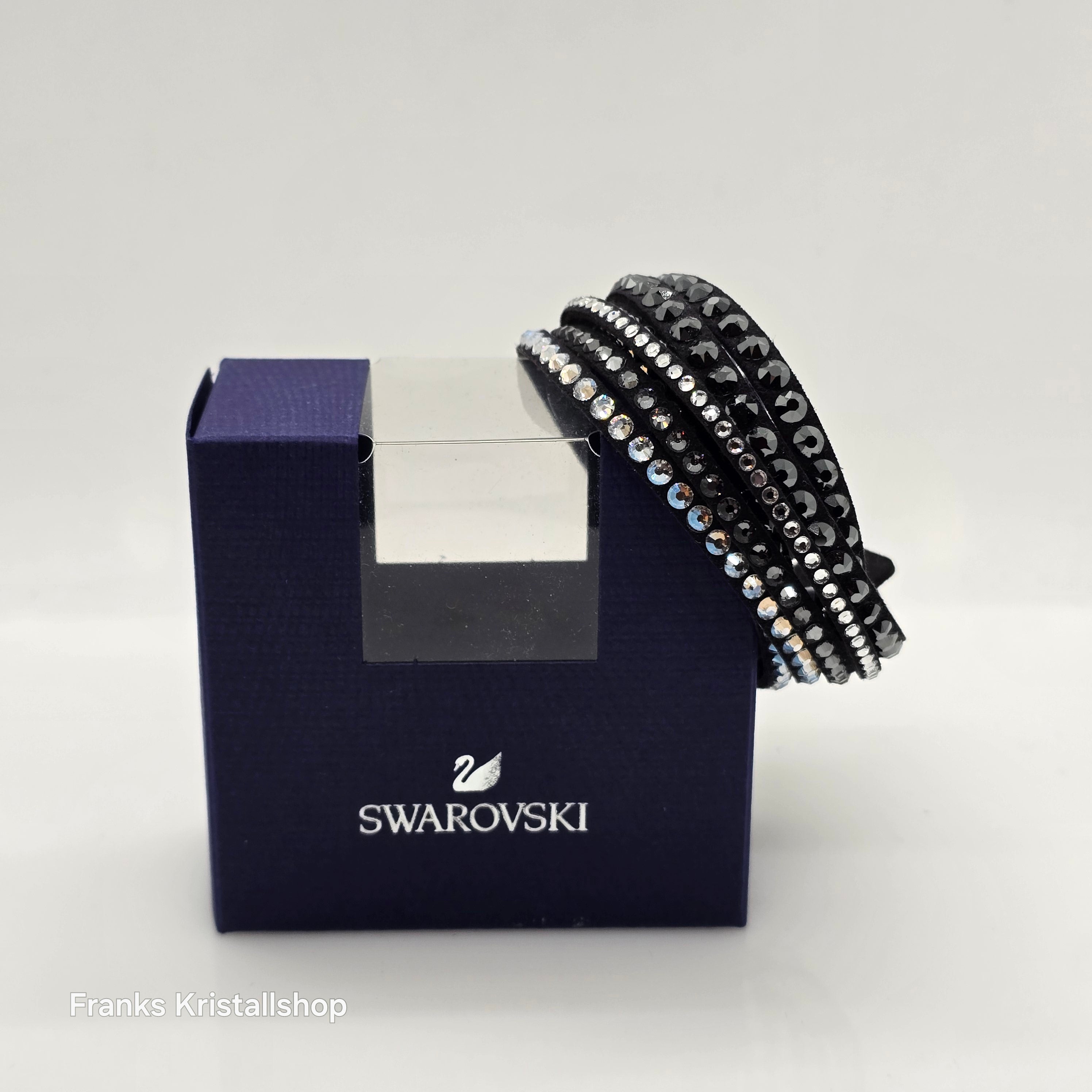 SWAROVSKI Slake Deluxe Armband Schwarz 5524012
