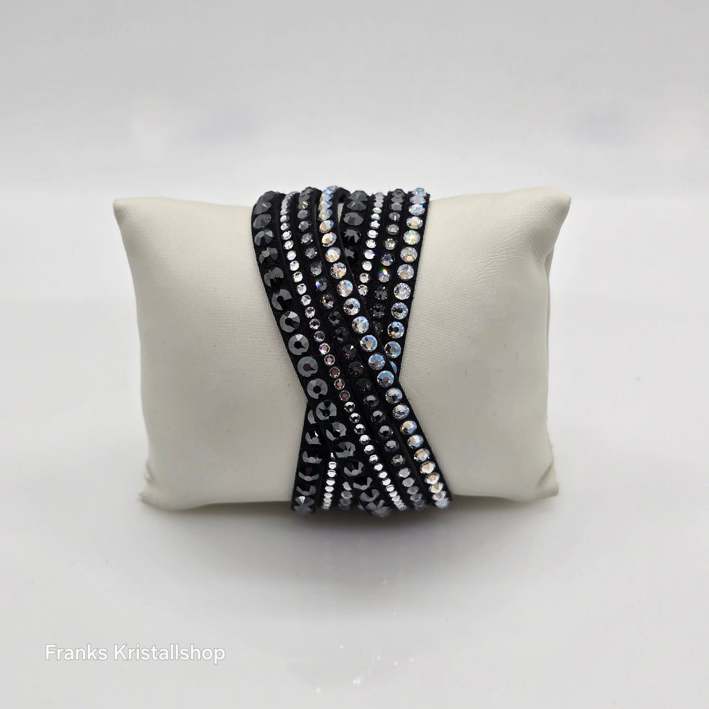 SWAROVSKI Slake Deluxe Armband Schwarz 5524012