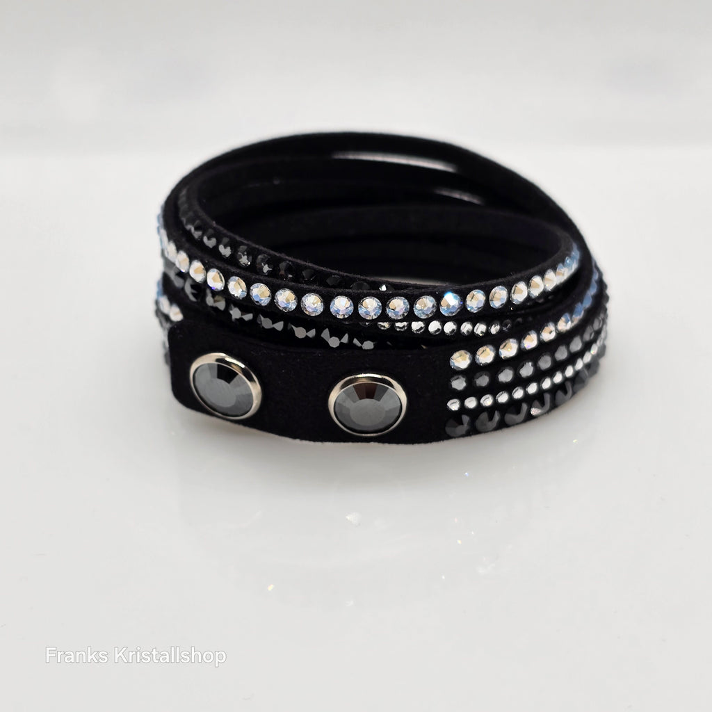 SWAROVSKI Slake Deluxe Armband Schwarz 5524012