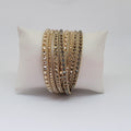 SWAROVSKI Slake Deluxe Armband Beige Gold 5037392
