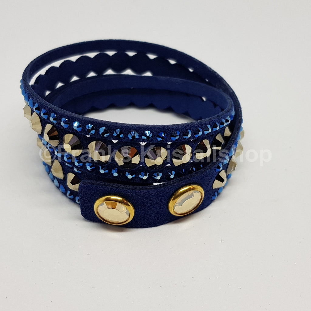 SWAROVSKI Slake Dot Armband Blau 5240624
