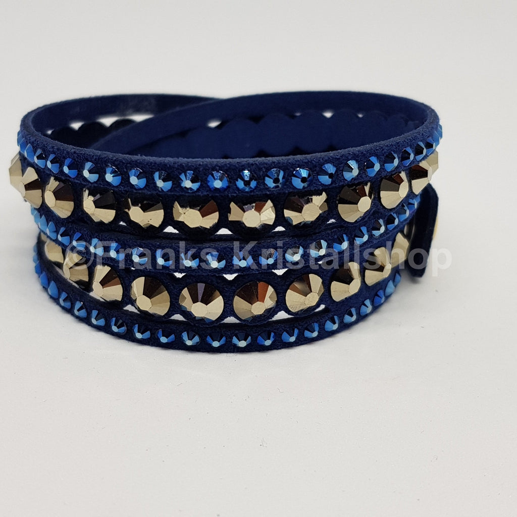 SWAROVSKI Slake Dot Armband Blau 5240624