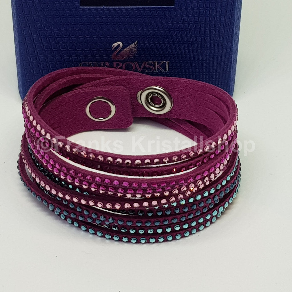 SWAROVSKI Slake Fuchsia 2 in 1 Armband 5202465
